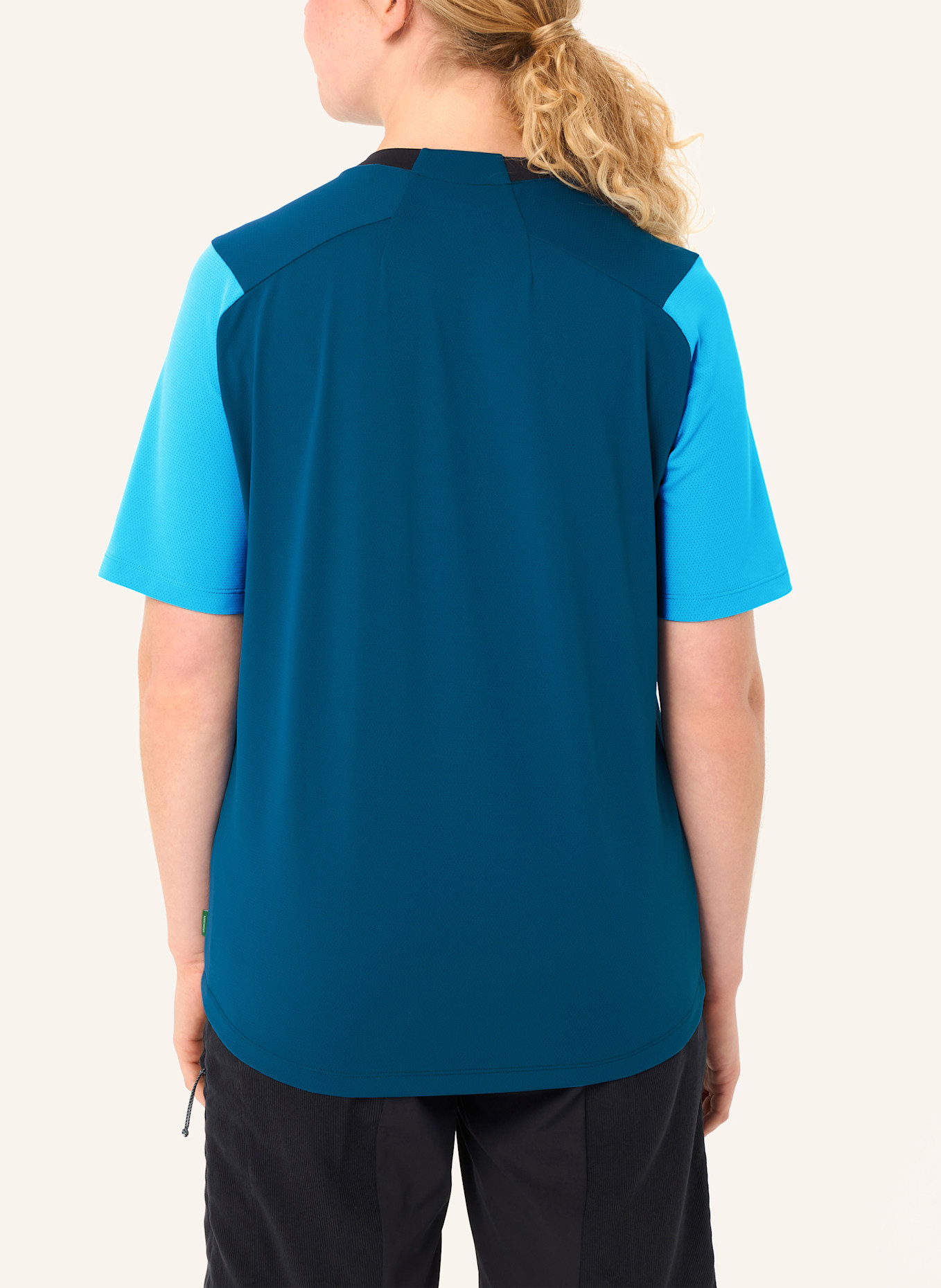 VAUDE Radshirt W LOAMER SHIRT: BLAU