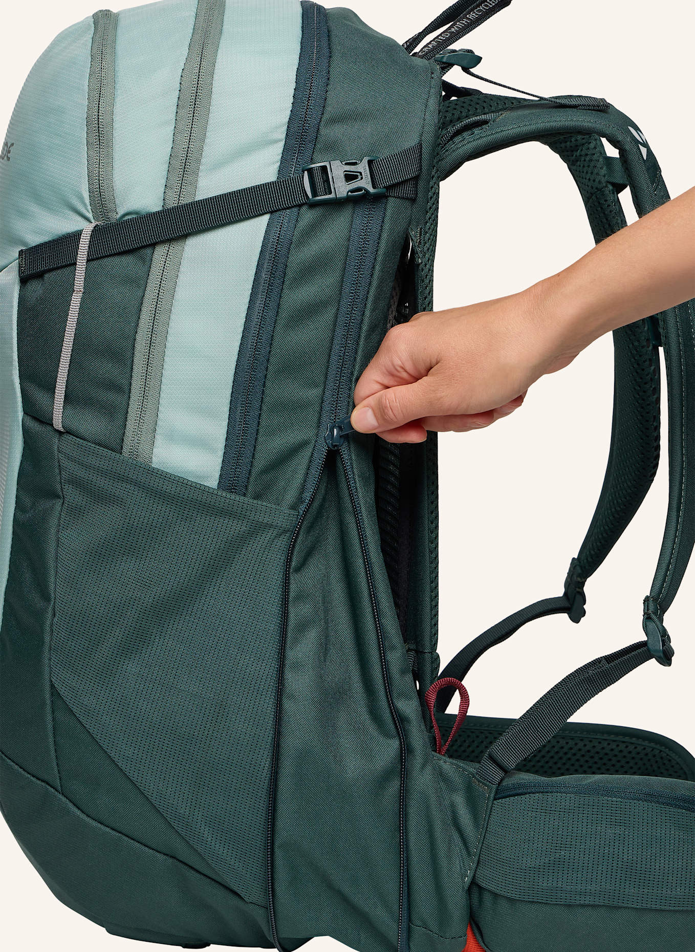 VAUDE Rucksack WIZARD 22+4 26 l: GRÜN