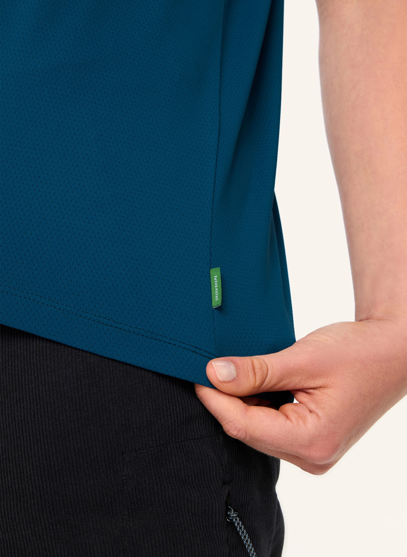 VAUDE Radshirt W LOAMER SHIRT: BLAU