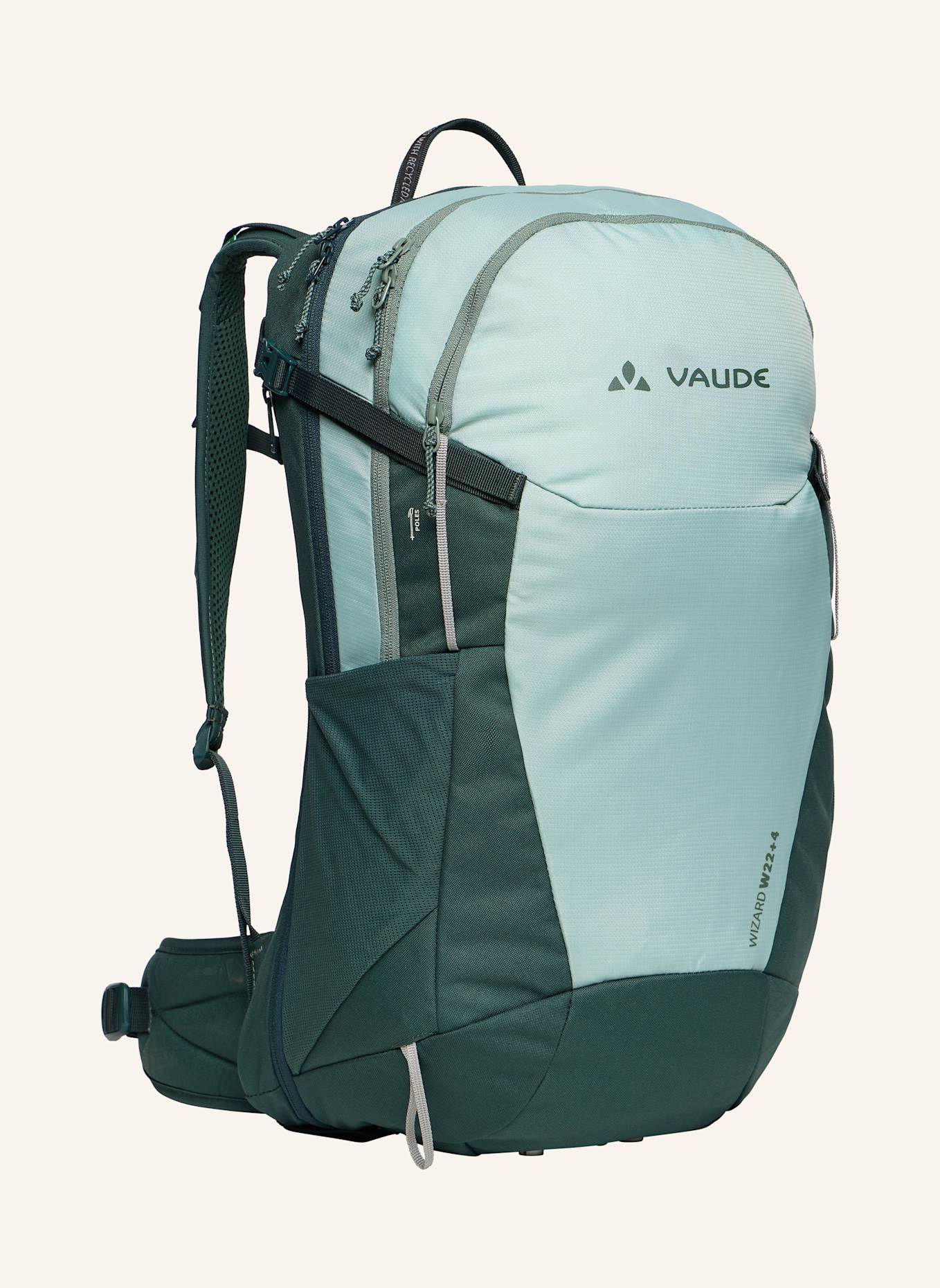 VAUDE Rucksack WIZARD 22+4 26 l: GRÜN