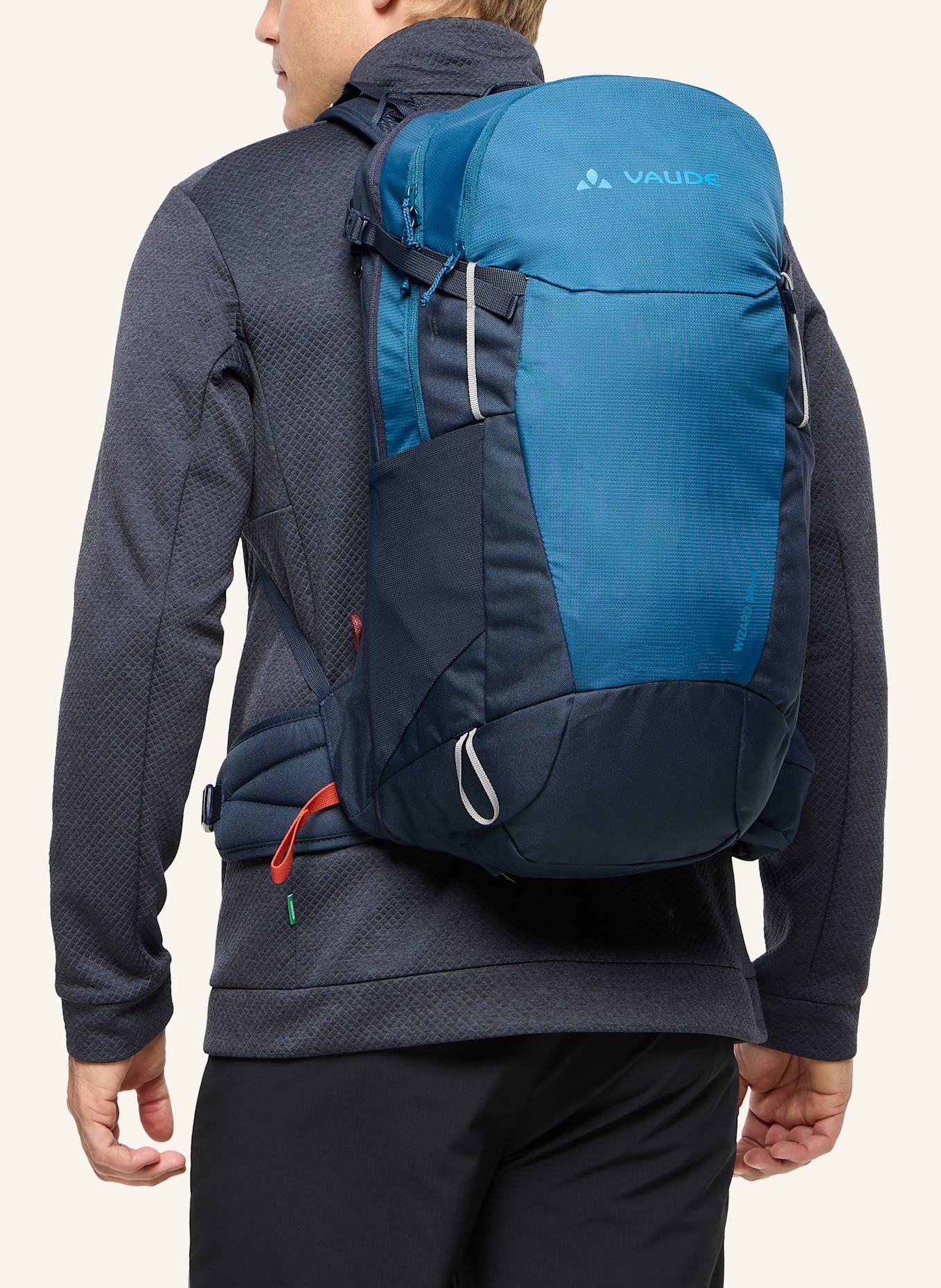 VAUDE Rucksack WIZARD 24+4 28 l: BLAU