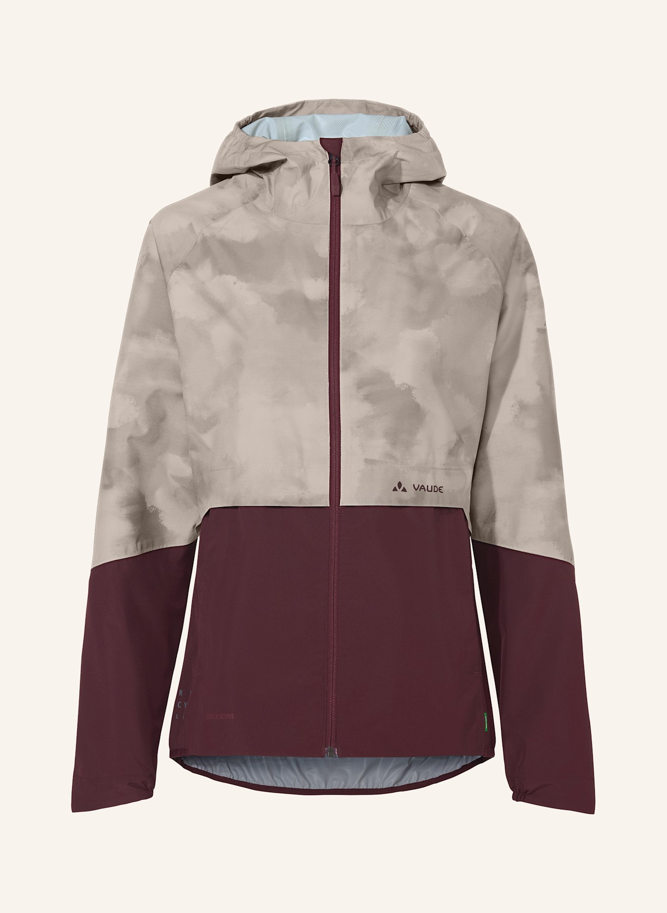 VAUDE Radjacke LOAMER: BEIGE