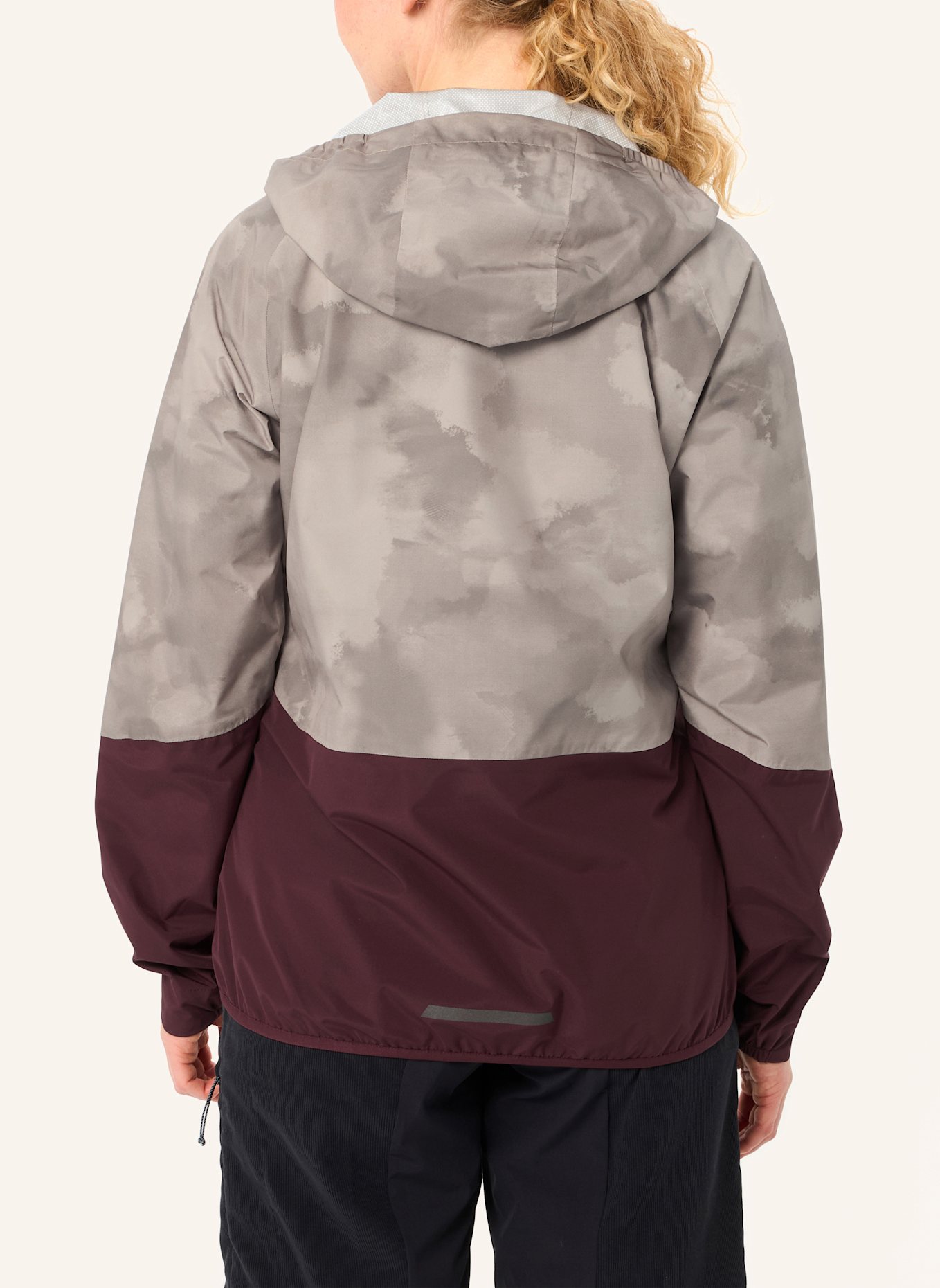 VAUDE Radjacke LOAMER: BEIGE