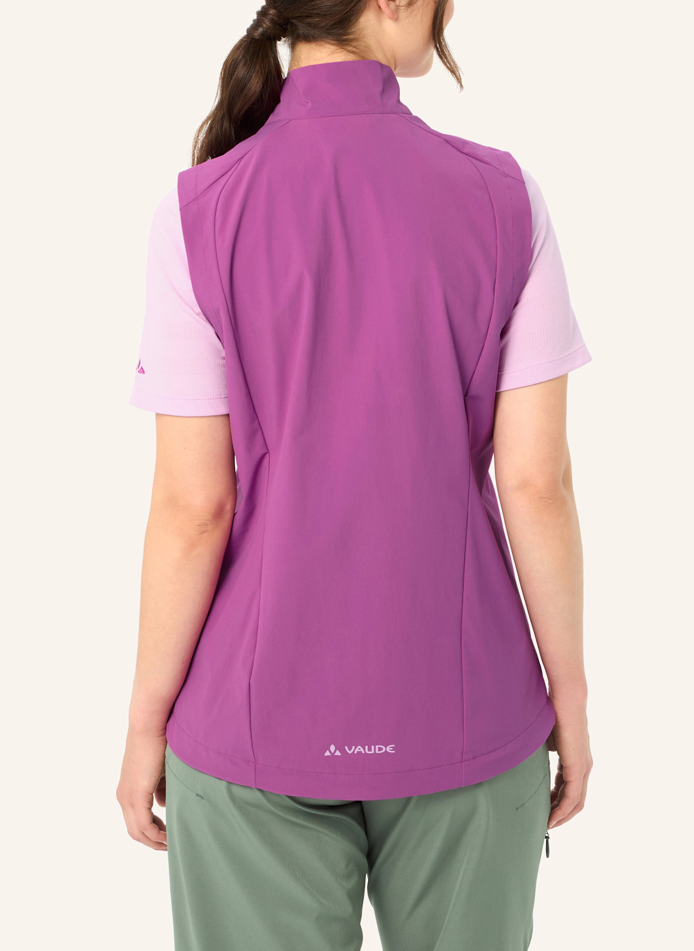 VAUDE Radweste W YARAS VEST: LILA