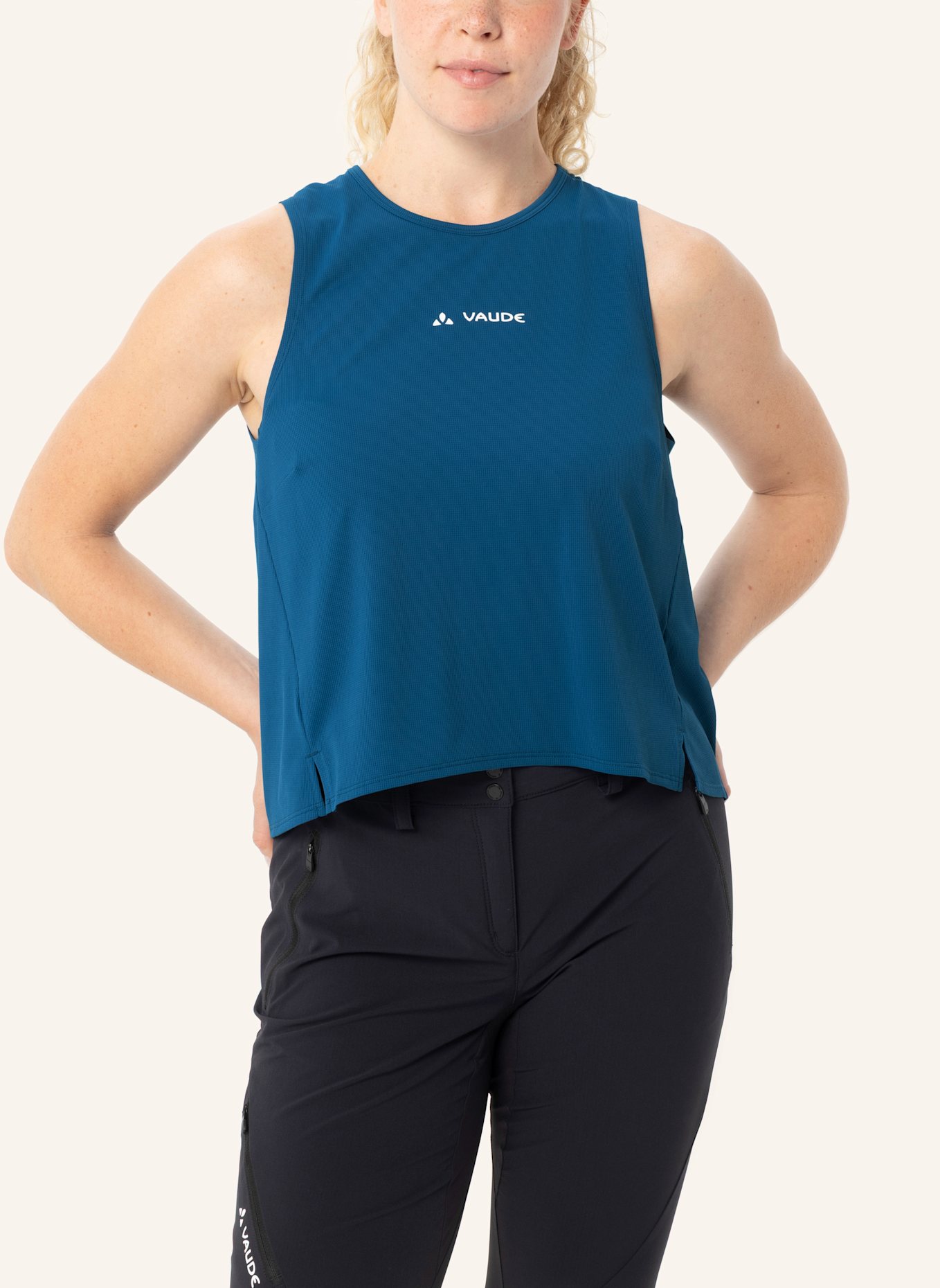 VAUDE Funktionsshirt W SCOPI LW TOP: BLAU