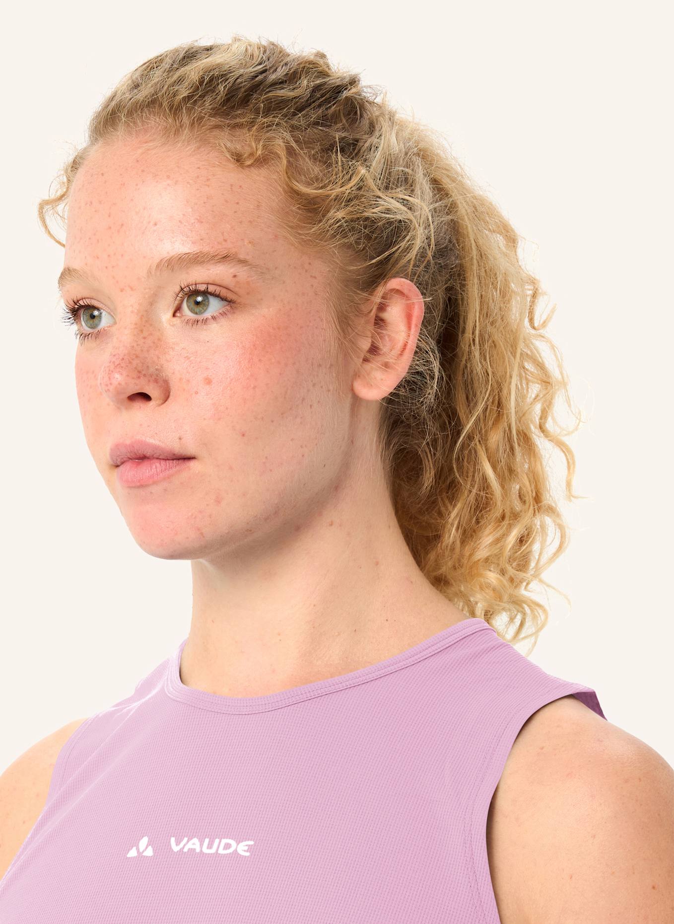 VAUDE Funktionsshirt W SCOPI LW TOP: HELLLILA/ HELLROSA