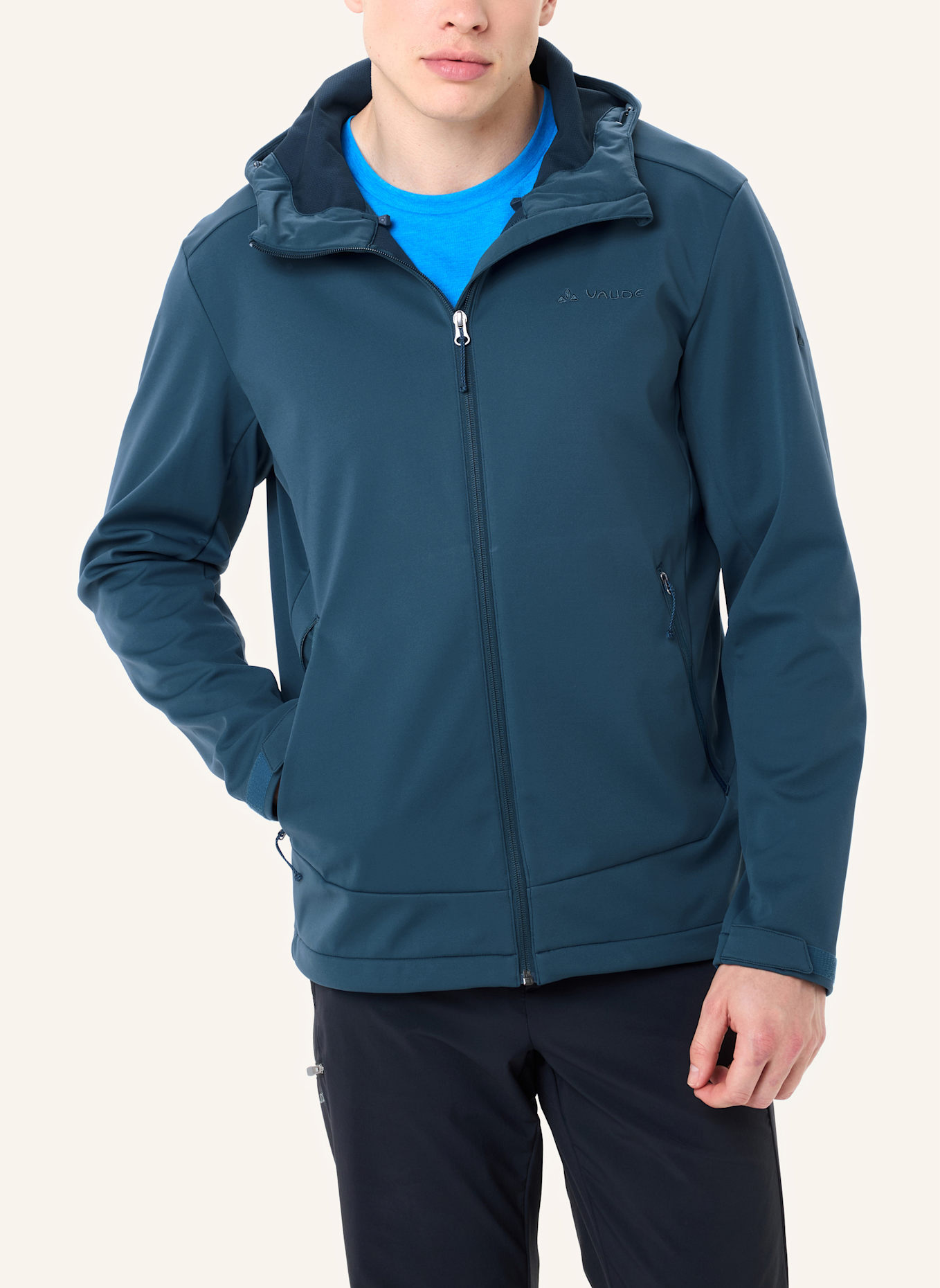 VAUDE Softshell-Jacke EVERHIKE: BLAU