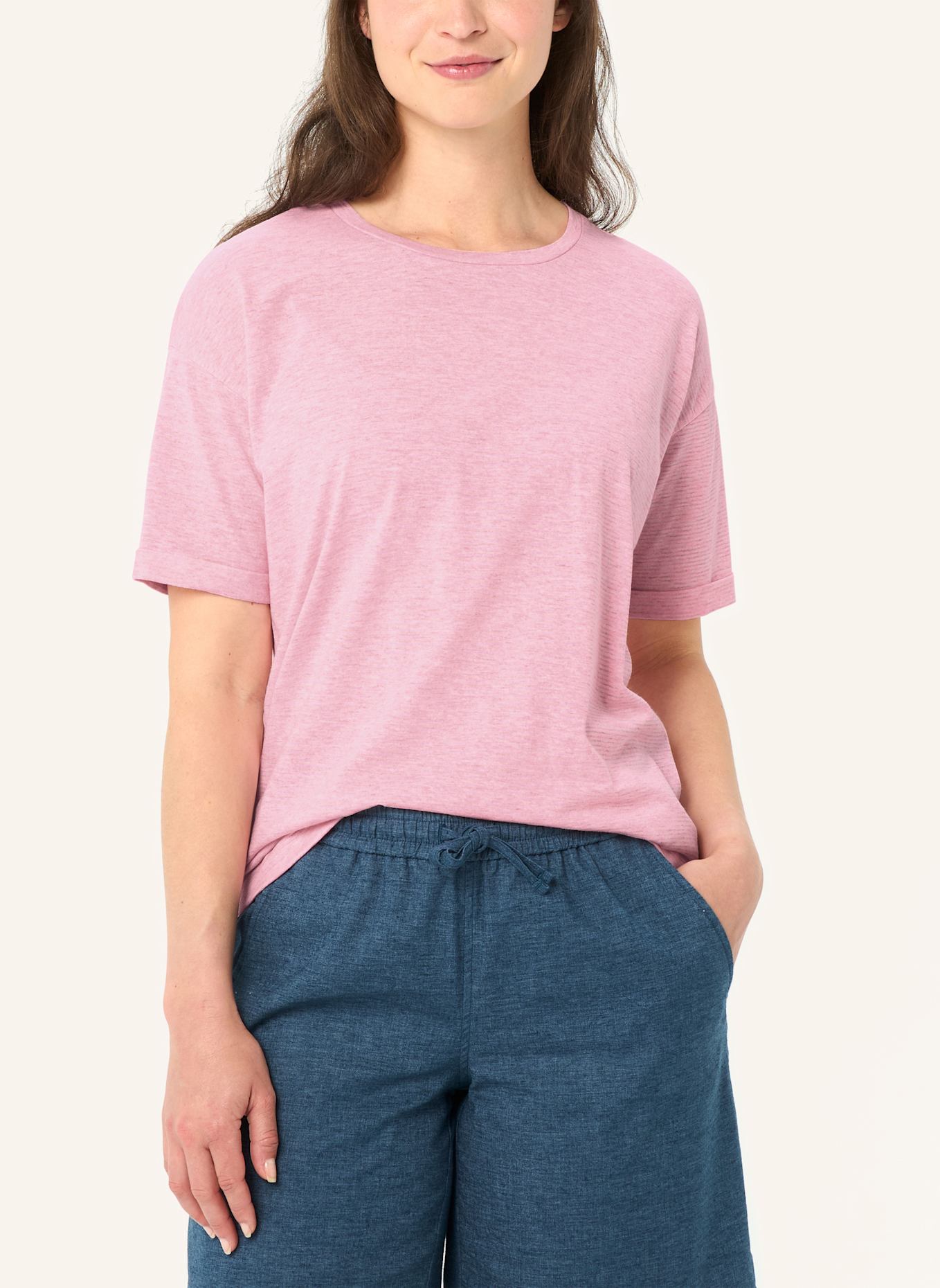 VAUDE T-Shirt MINEO: HELLLILA/ HELLROSA