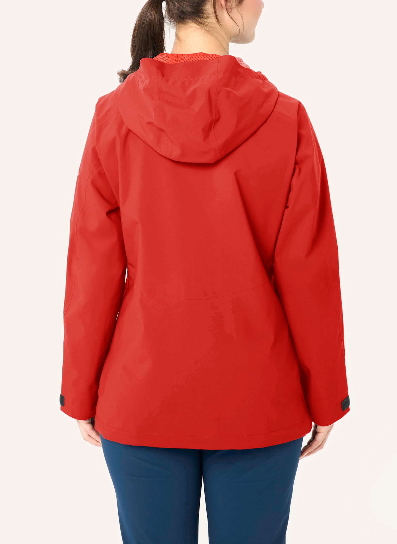 VAUDE Hardshell-Jacke W ELOPE JACKET III: ROT