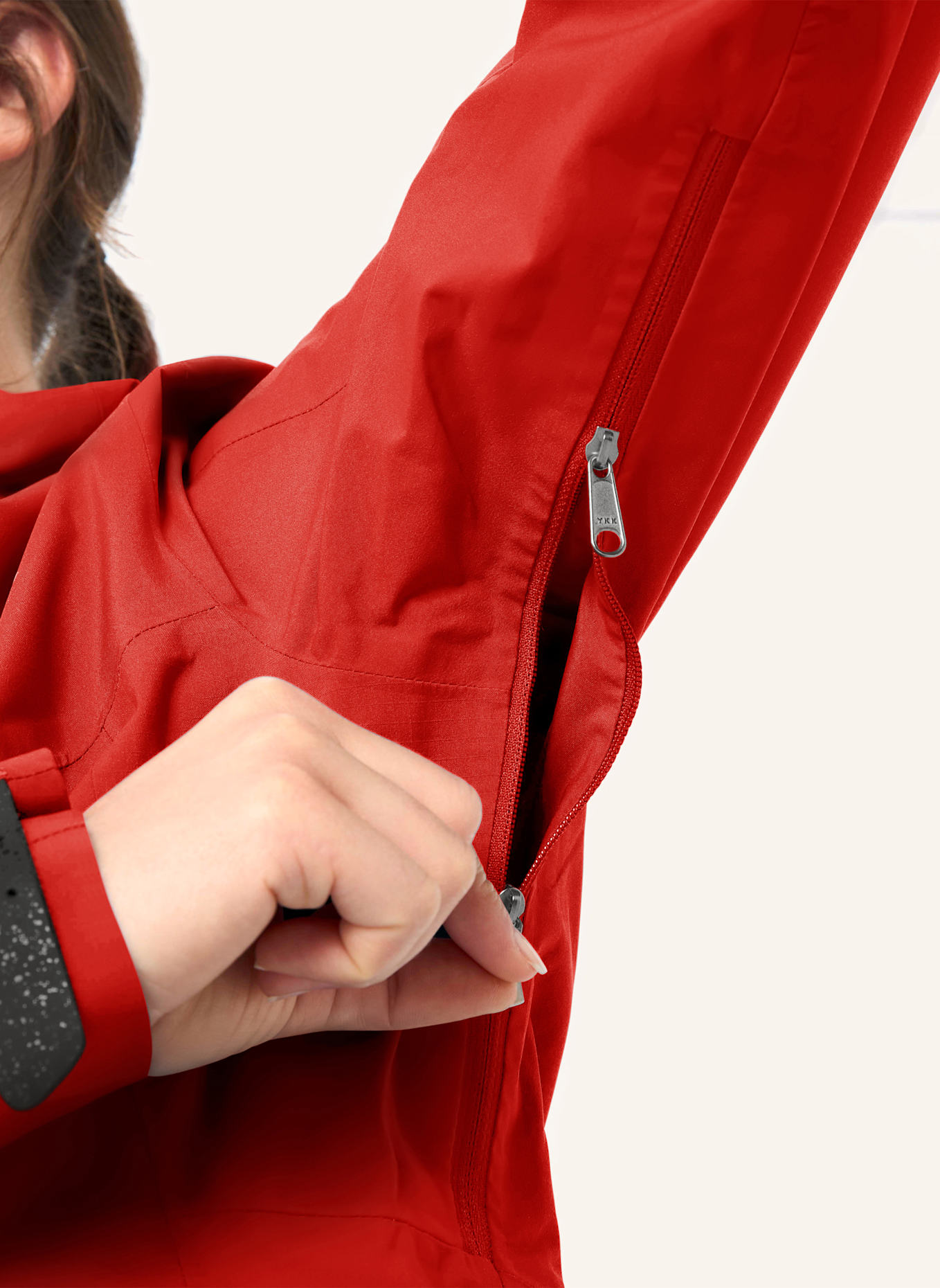 VAUDE Hardshell-Jacke W ELOPE JACKET III: ROT