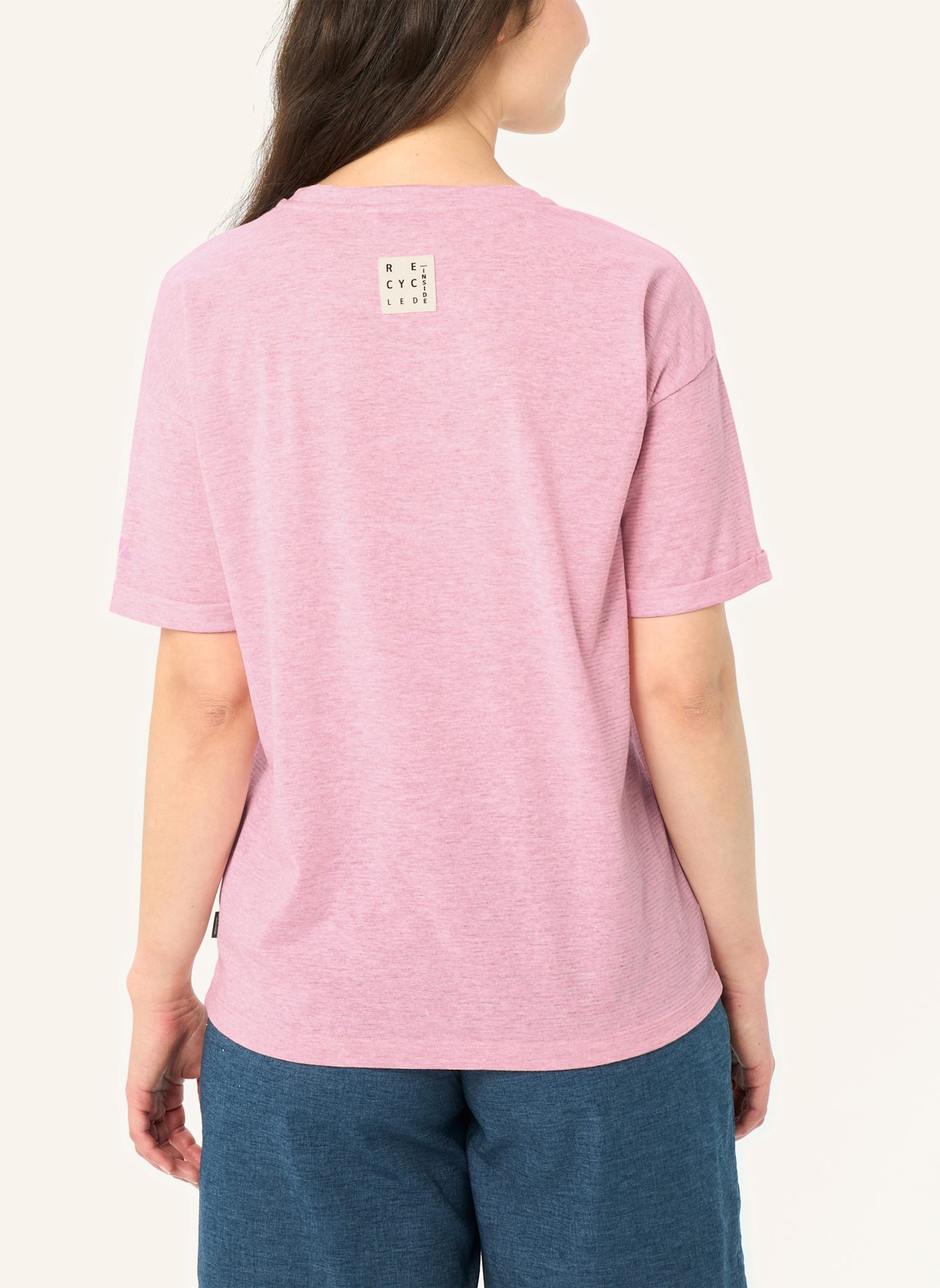 VAUDE T-Shirt MINEO: HELLLILA/ HELLROSA