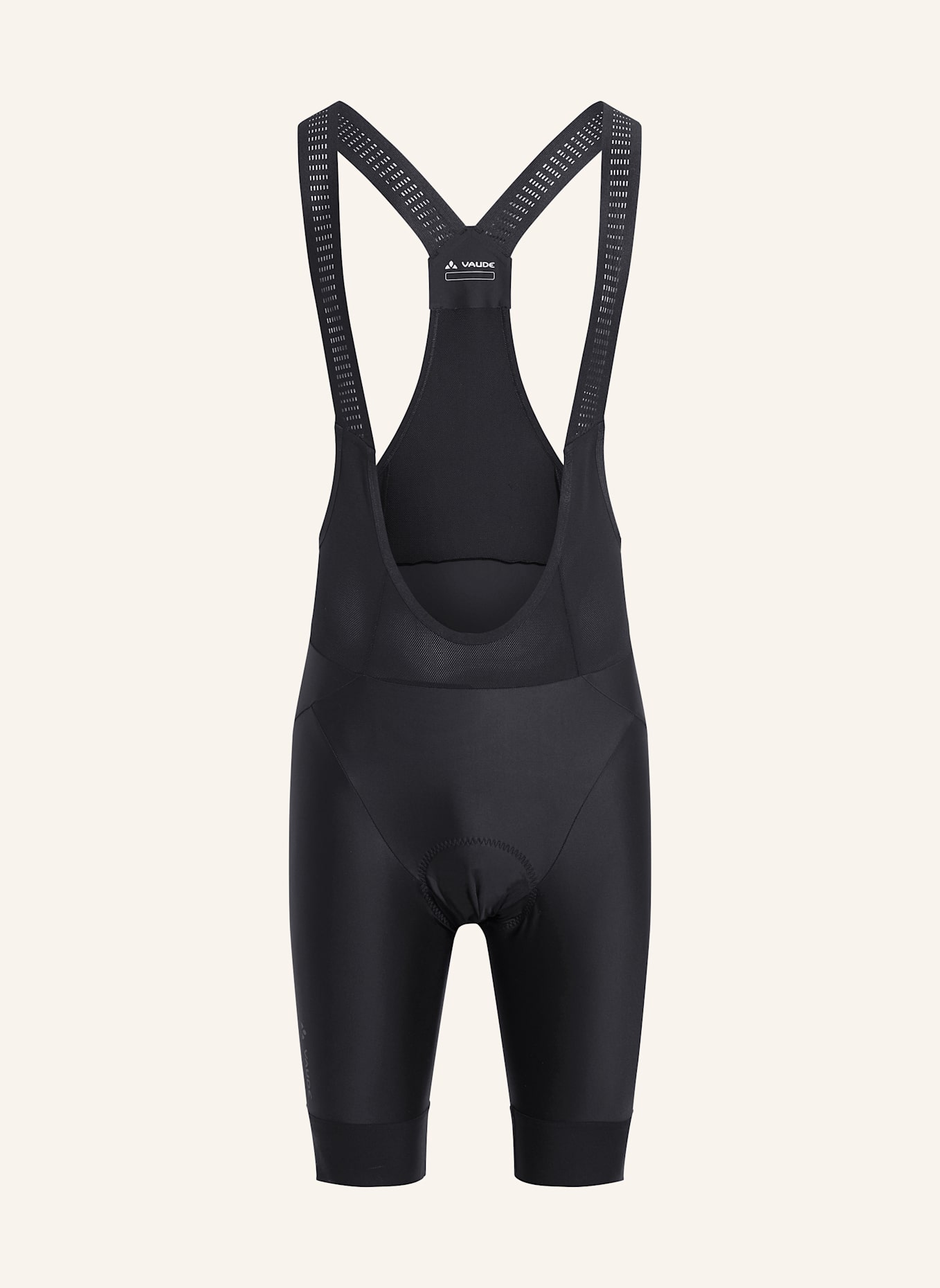 VAUDE Radhose mit Trägern und gepolstertem Einsatz M FURKA BIB TIGHTS II: SCHWARZ