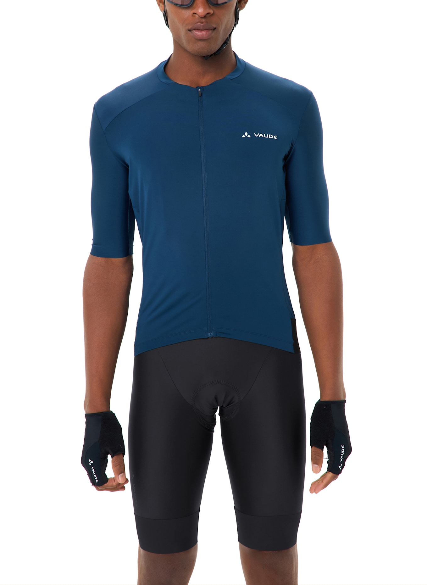 VAUDE Radhose mit Trägern und gepolstertem Einsatz M FURKA BIB TIGHTS II: SCHWARZ