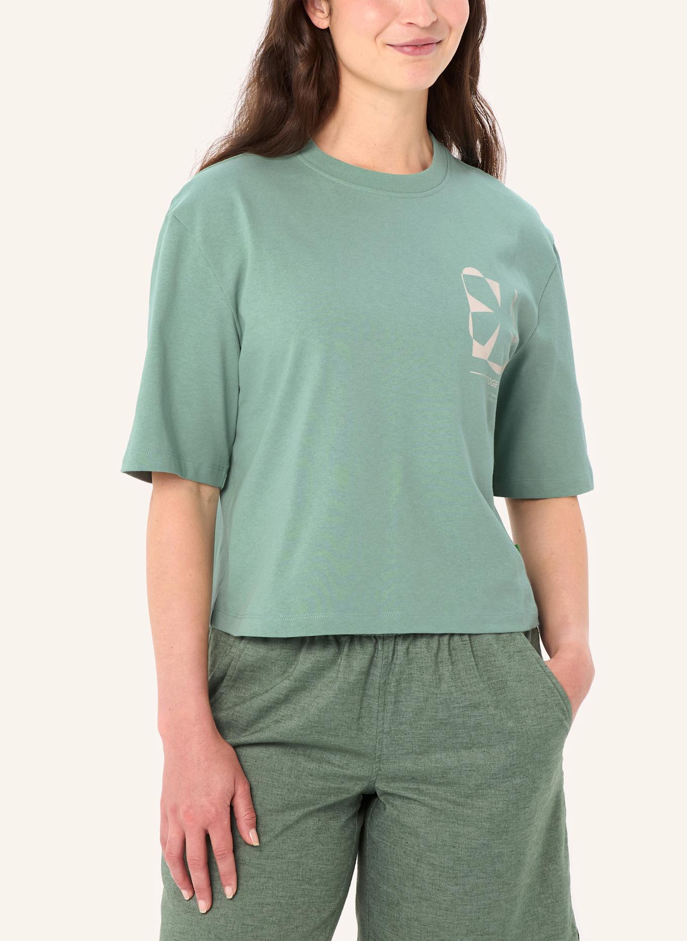 VAUDE T-Shirt REDMONT HEAVYWEIGHT: GRÜN