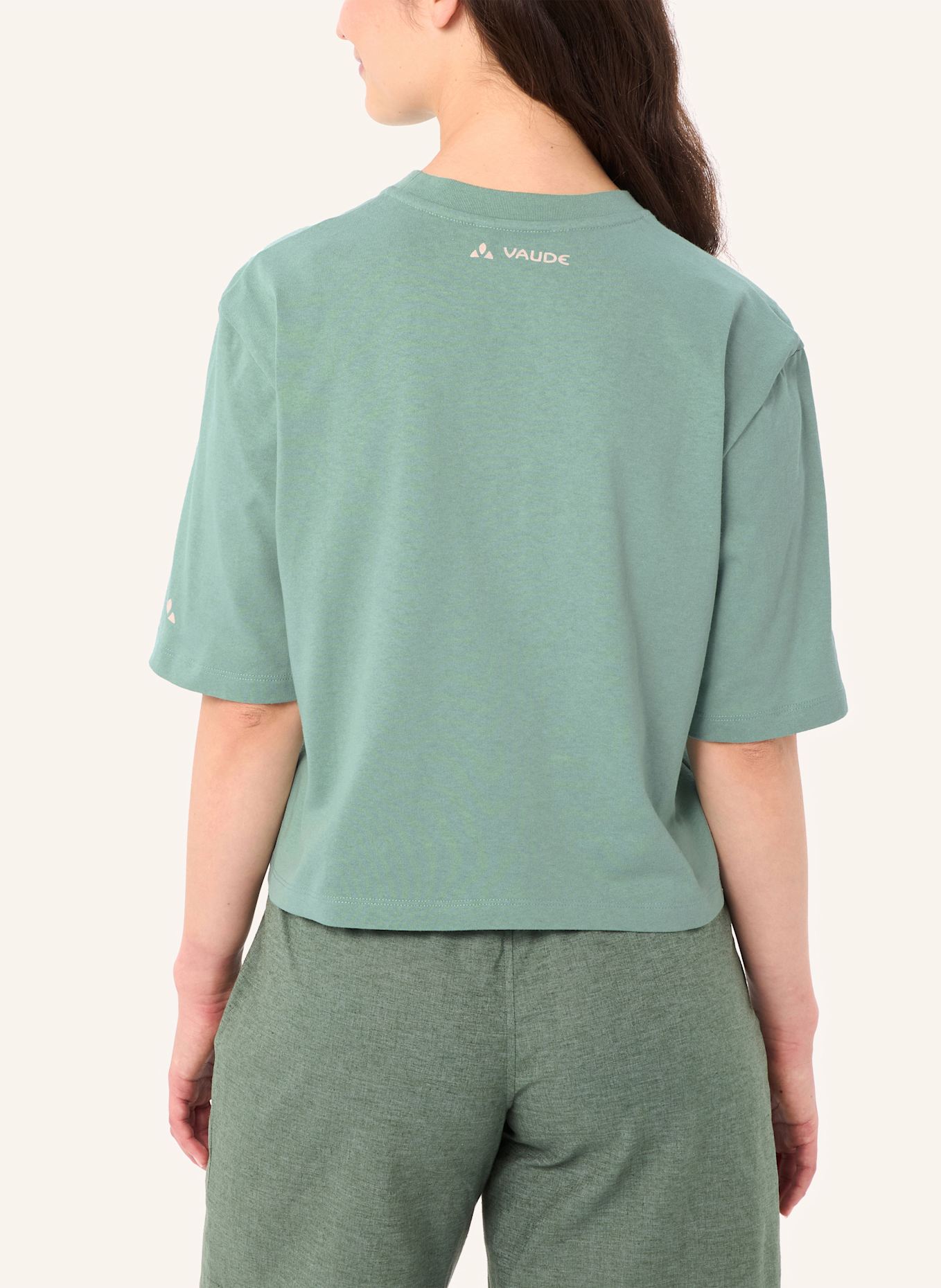 VAUDE T-Shirt REDMONT HEAVYWEIGHT: GRÜN