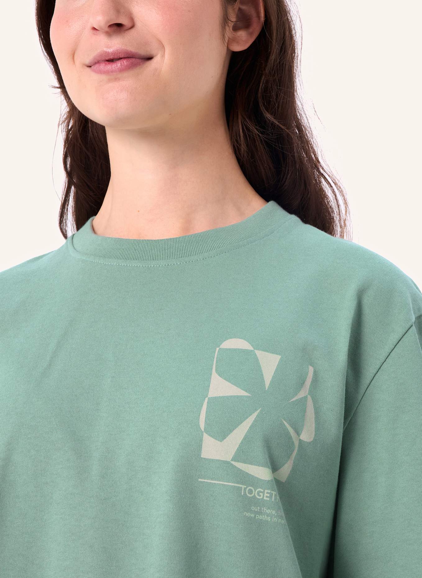 VAUDE T-Shirt REDMONT HEAVYWEIGHT: GRÜN