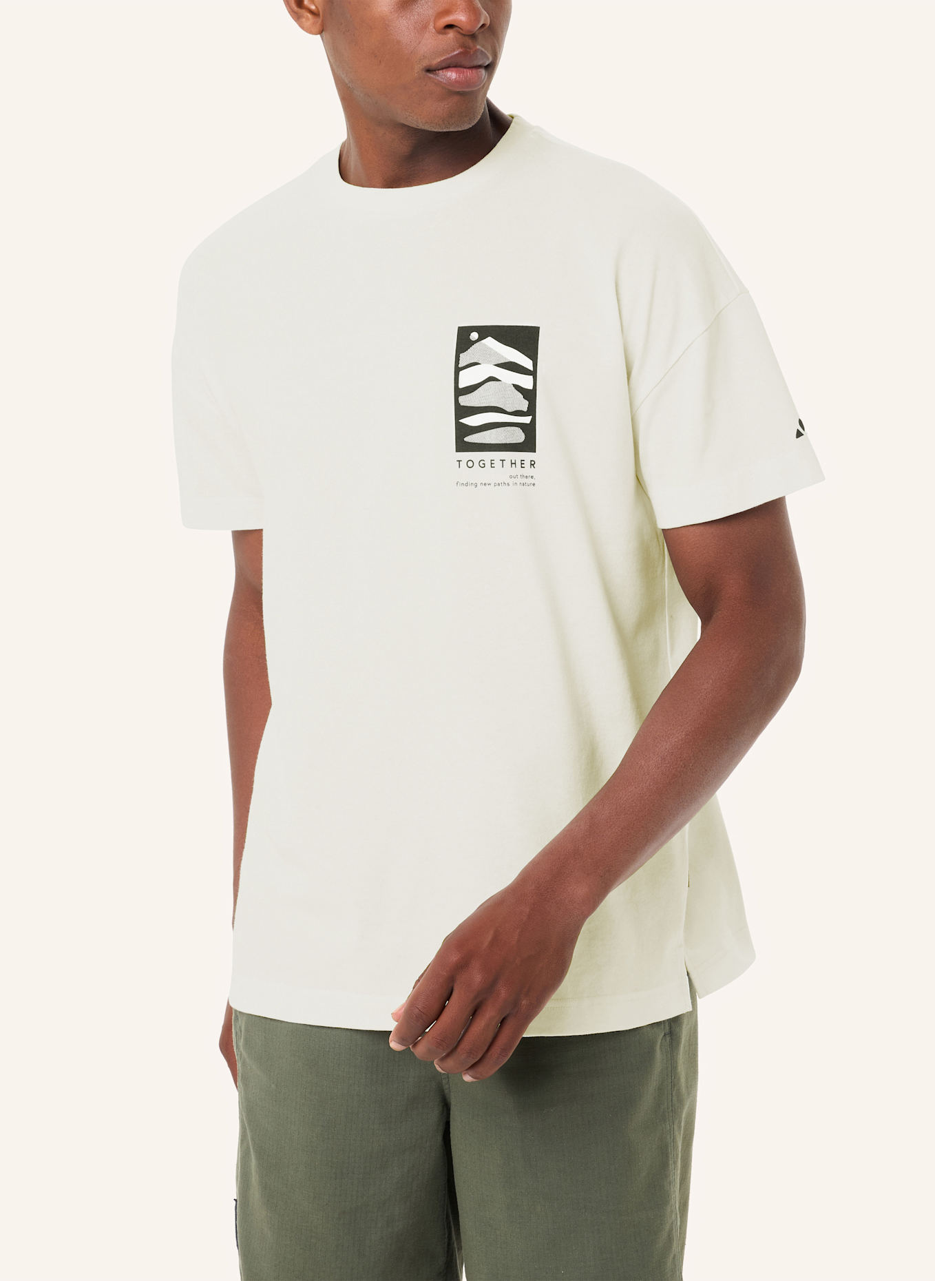 VAUDE T-Shirt REDMONT: WEISS