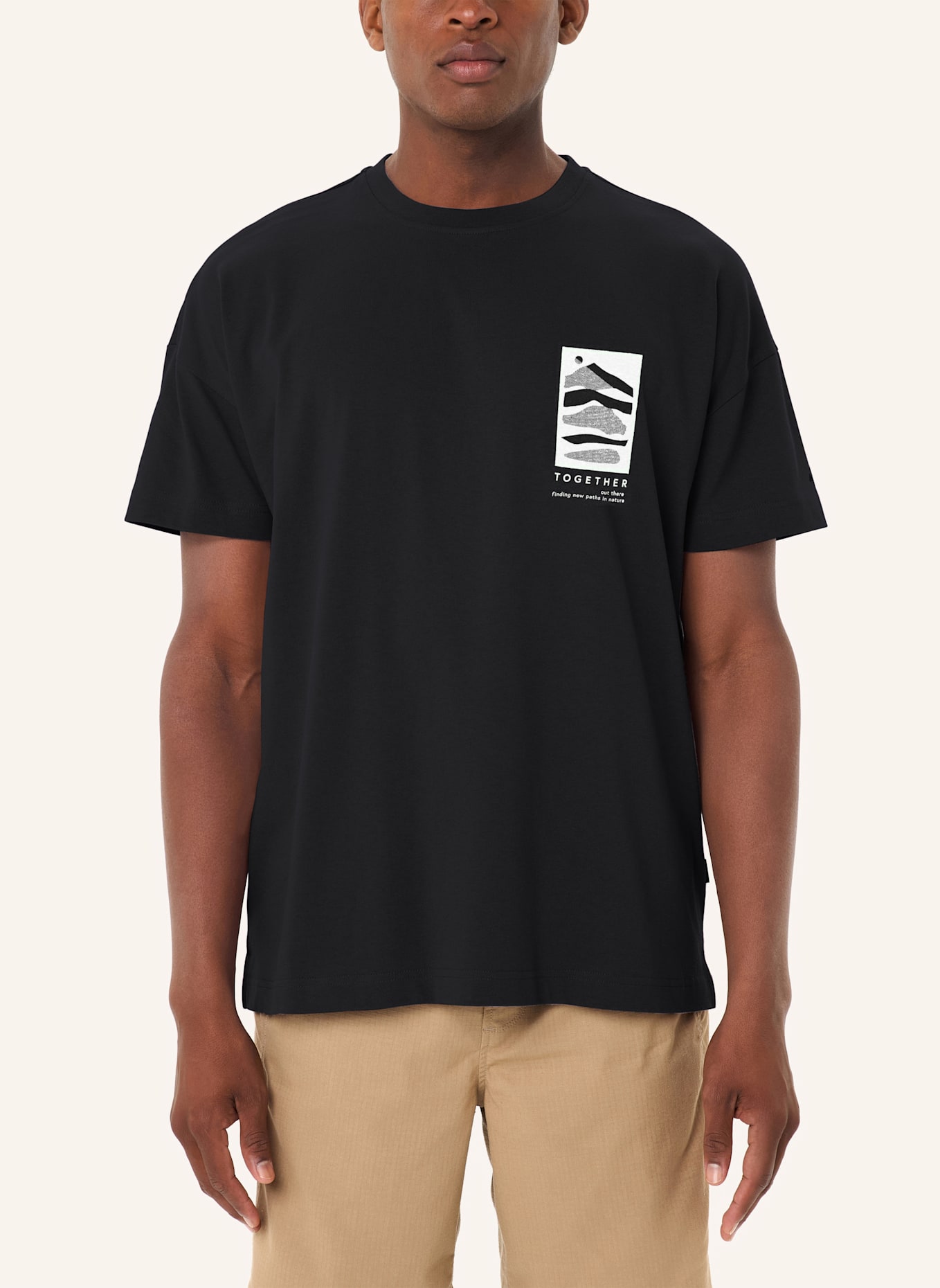 VAUDE T-Shirt REDMONT: SCHWARZ