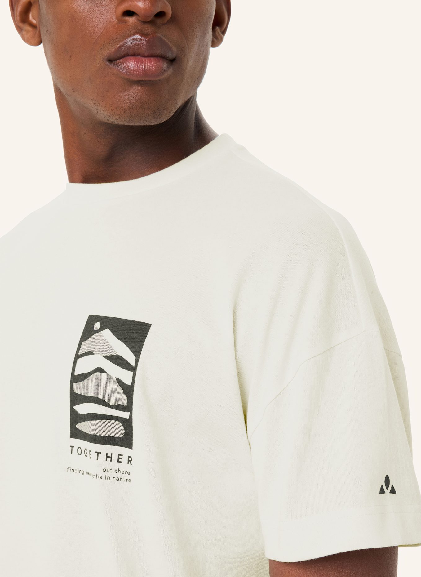 VAUDE T-Shirt REDMONT: WEISS