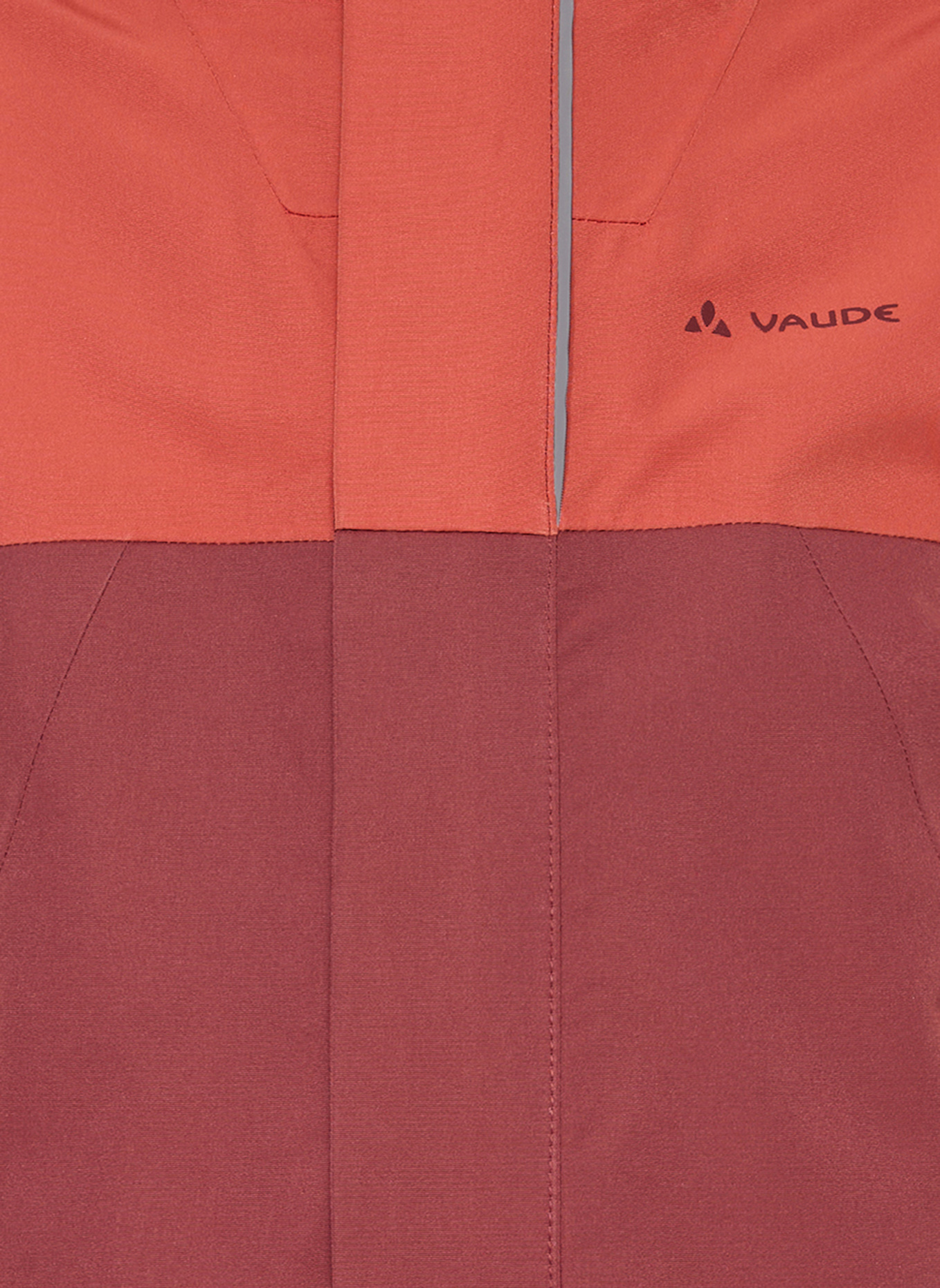 VAUDE Hardshell-Jacke KIDS CAPREA RAIN JACKET: ROT