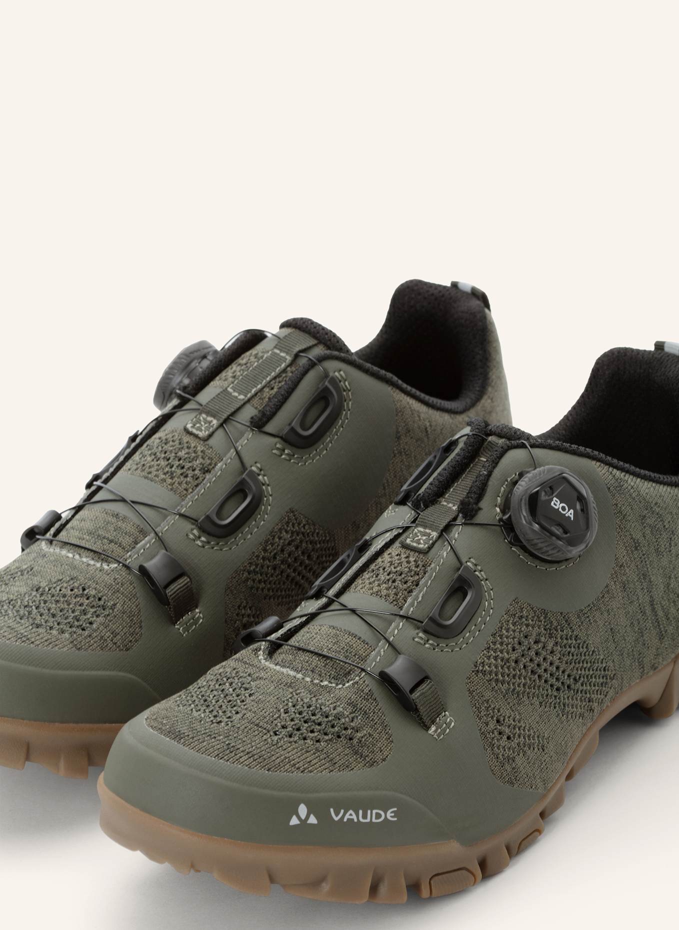 VAUDE Radschuhe TVL SKOJ: KHAKI/ HELLBRAUN