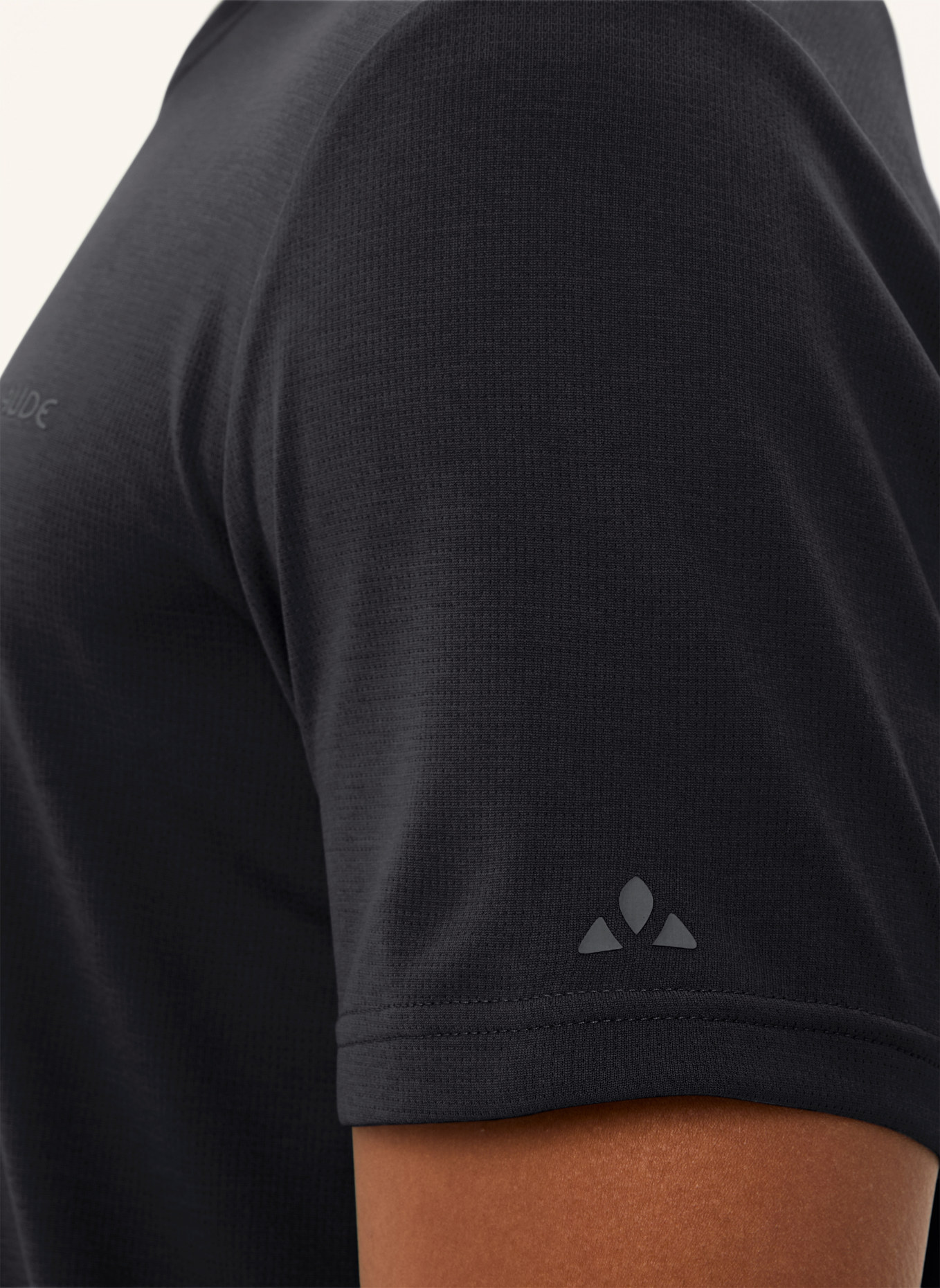 VAUDE Funktionsshirt M OSSOLA T-SHIRT: SCHWARZ