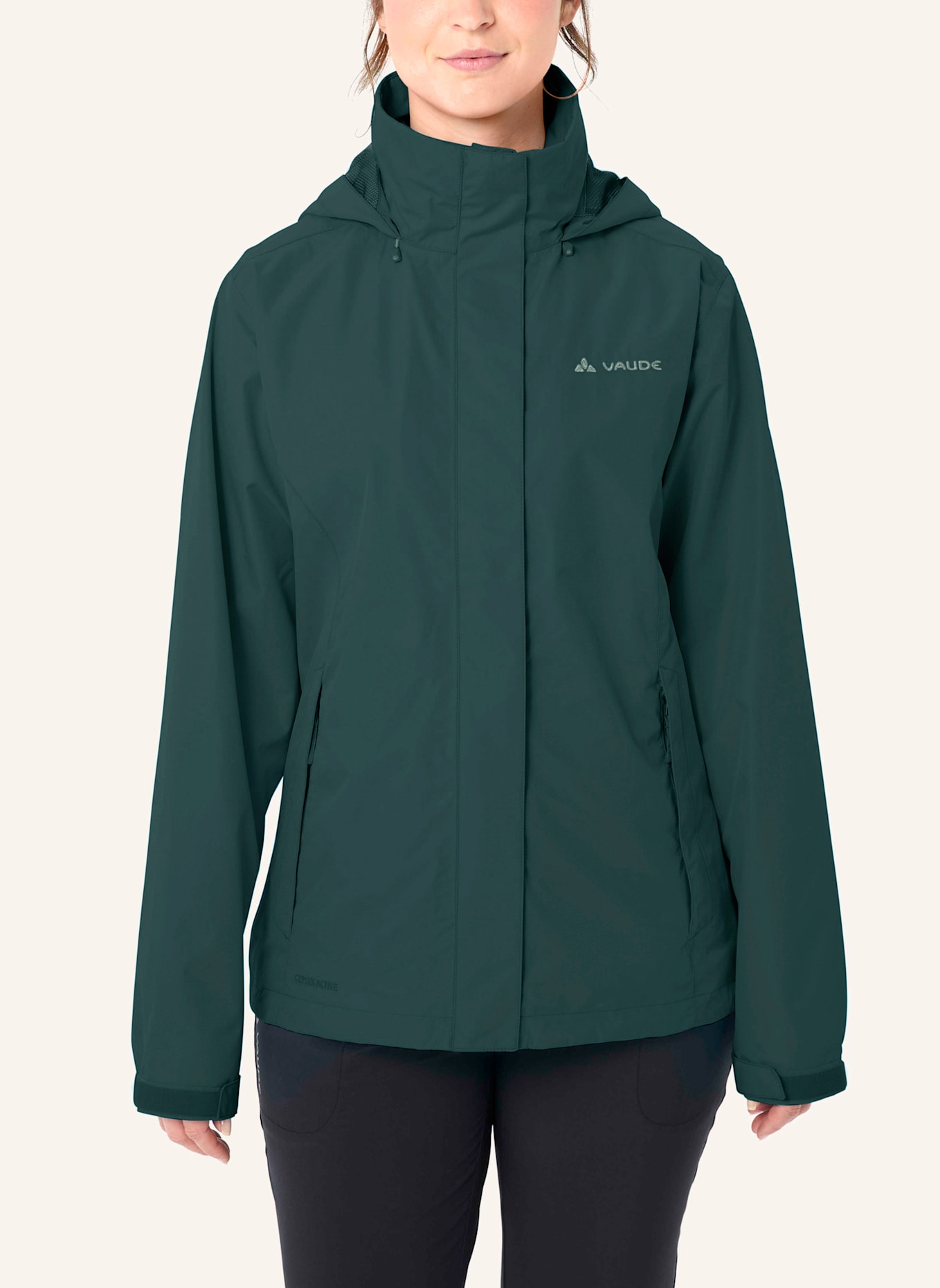 VAUDE Regenjacke ESCAPE LIGHT: GRÜN