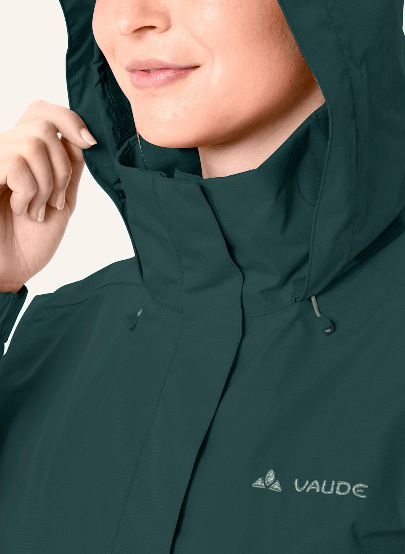 VAUDE Regenjacke ESCAPE LIGHT: GRÜN