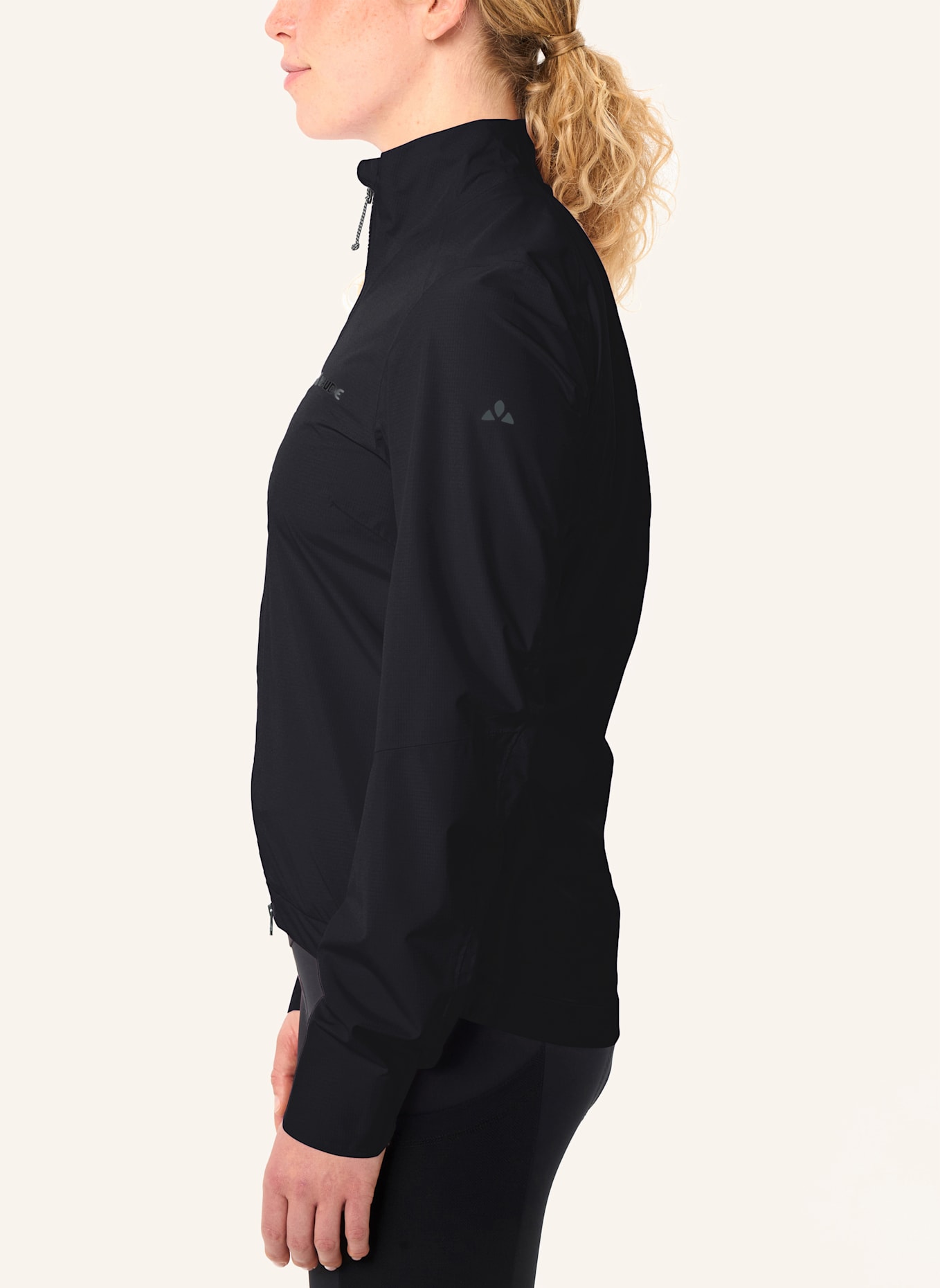 VAUDE Hardshell-Jacke W KURO PRO RAIN JACKET: SCHWARZ