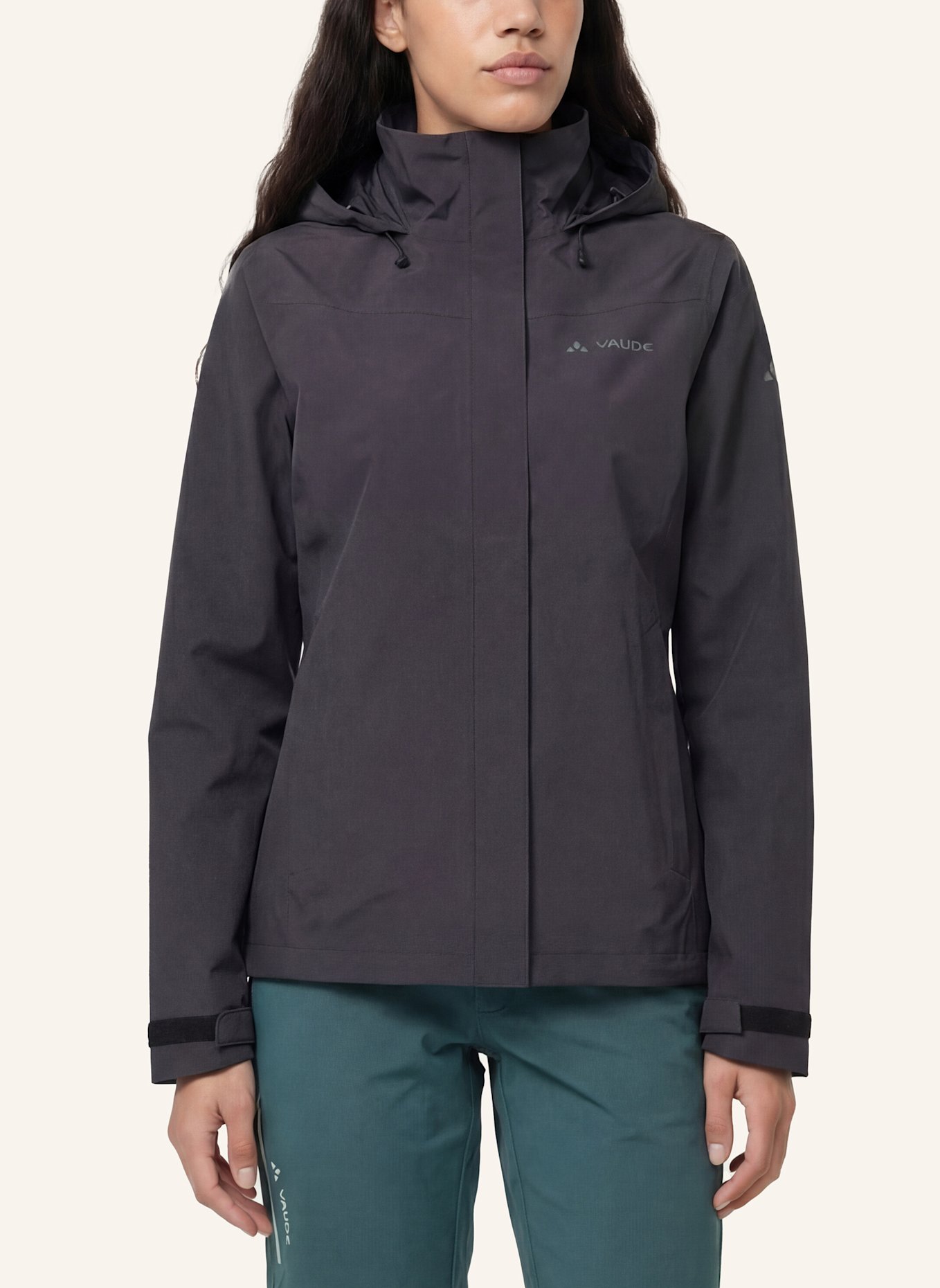 VAUDE Hardshell-Jacke W SILDA 2L JACKET: SCHWARZ