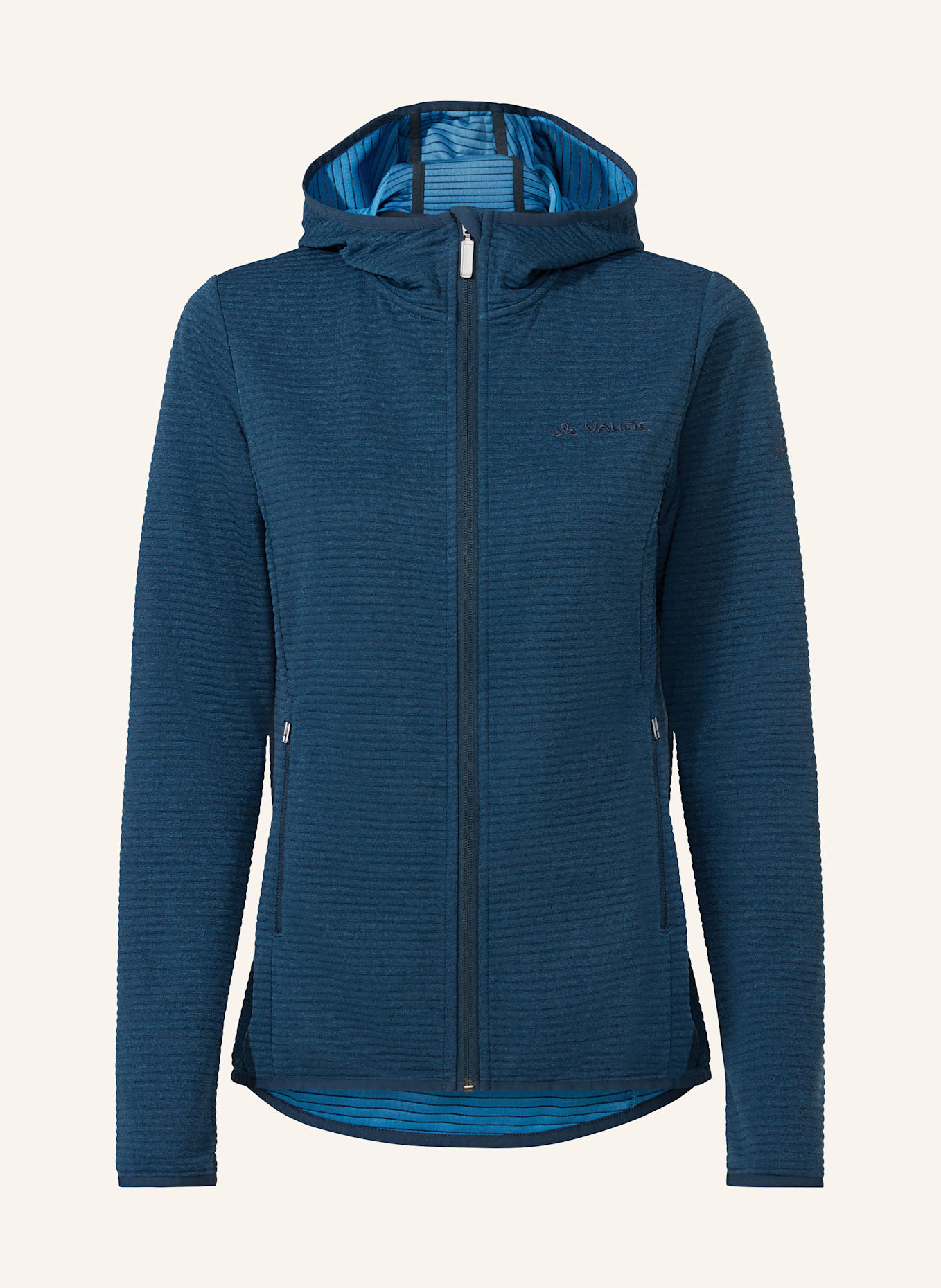 VAUDE Fleecejacke W STRONA HOODY JACKET II: BLAU