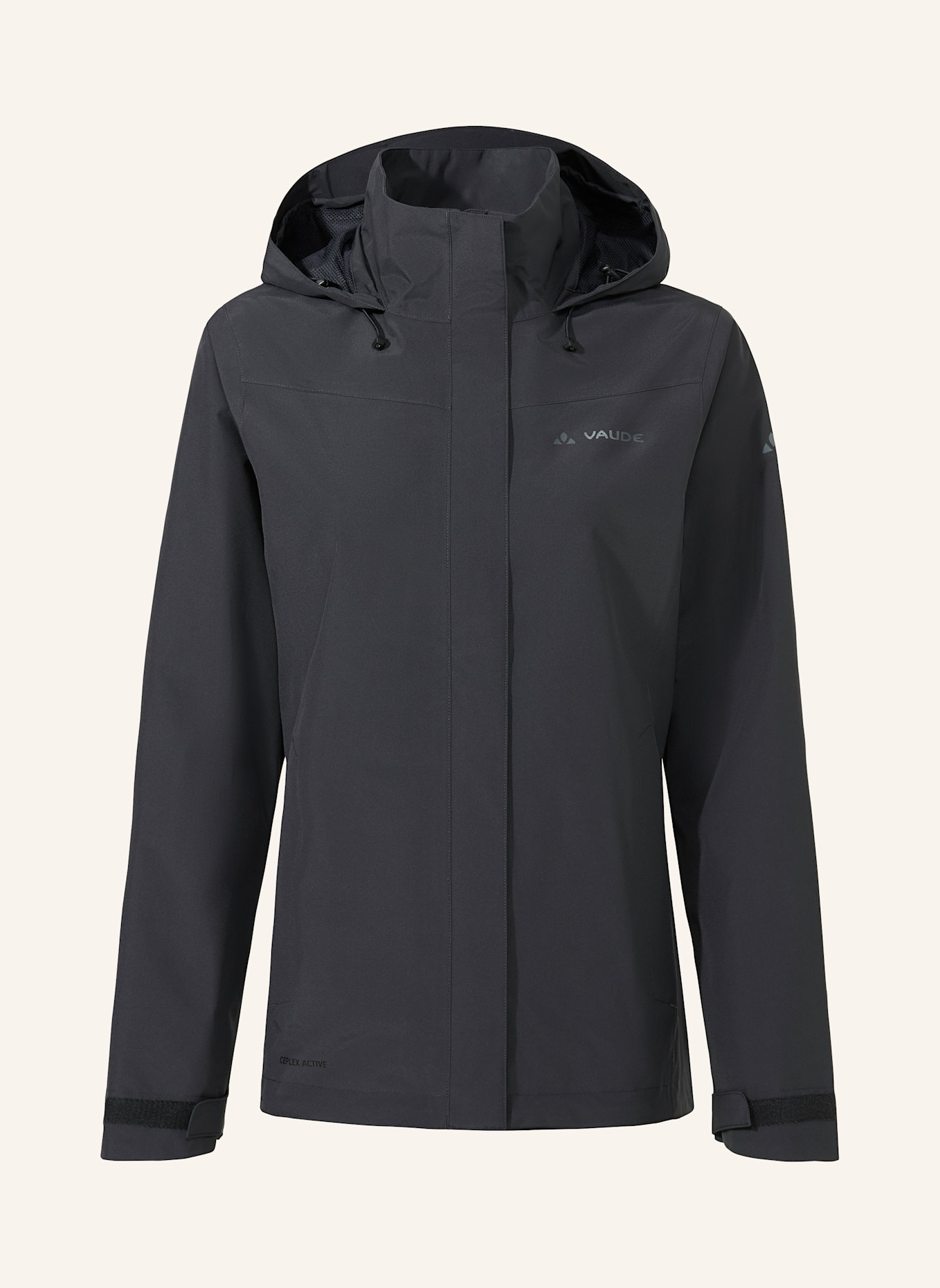 VAUDE Hardshell-Jacke W SILDA 2L JACKET: SCHWARZ