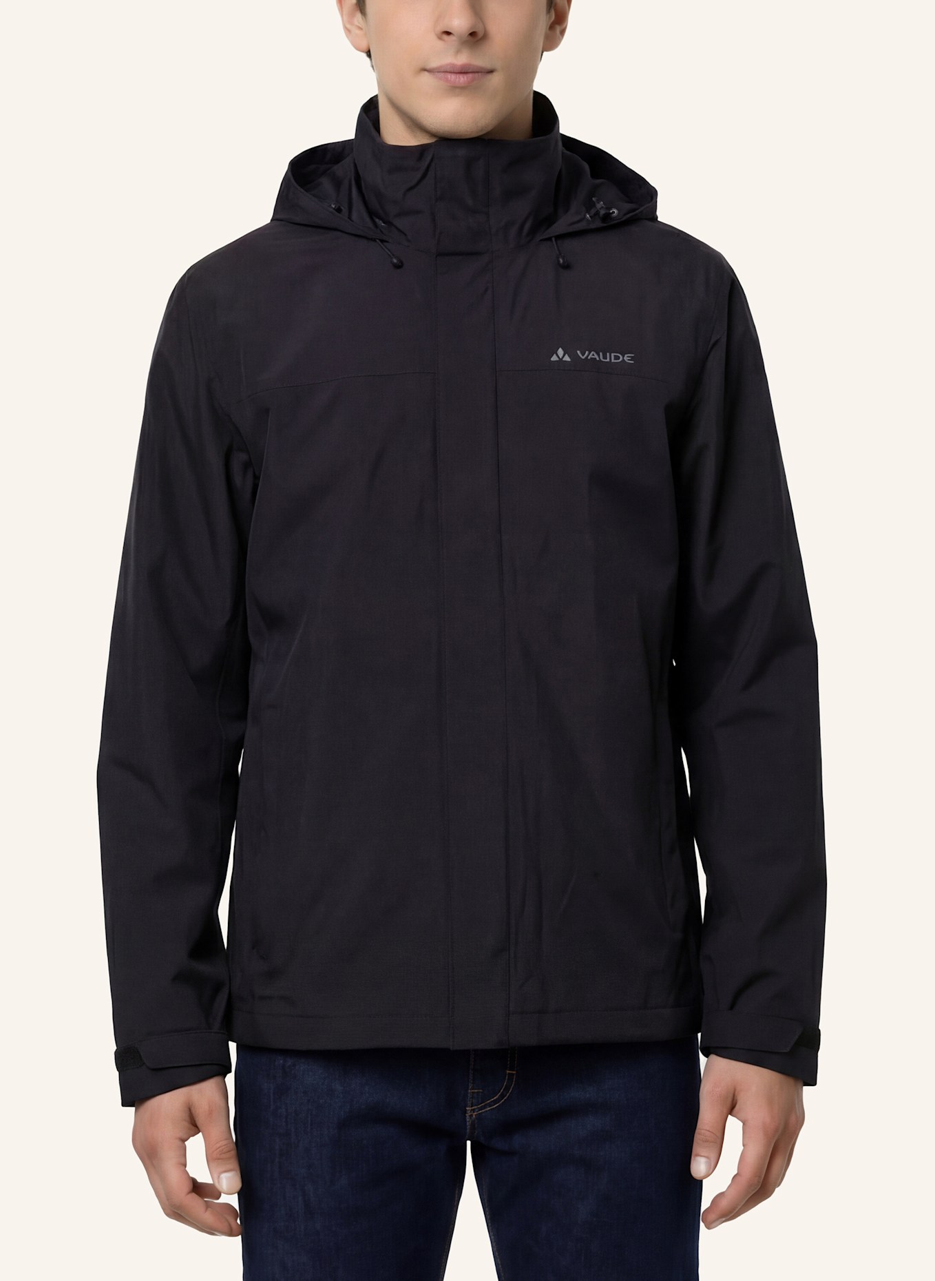 VAUDE Hardshell-Jacke M SILDA 2L JACKET: SCHWARZ