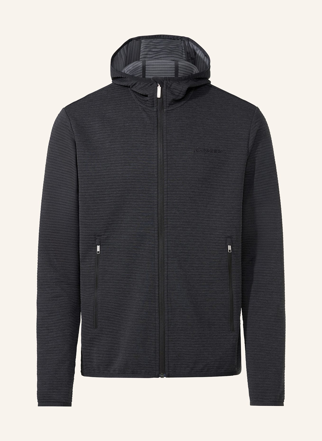 VAUDE Fleecejacke M STRONA HOODY JACKET II: SCHWARZ