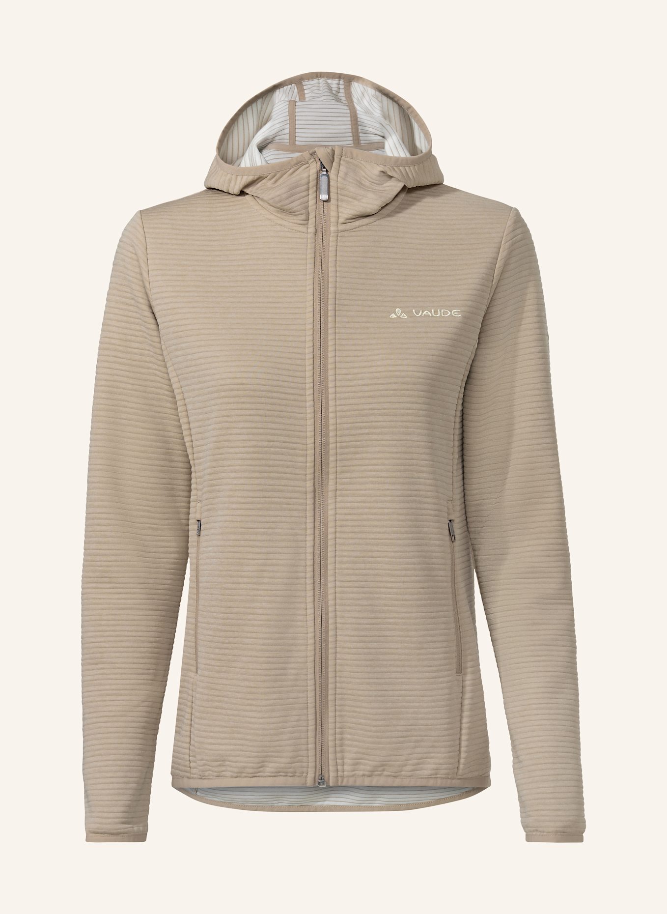 VAUDE Fleecejacke W STRONA HOODY JACKET II: BEIGE