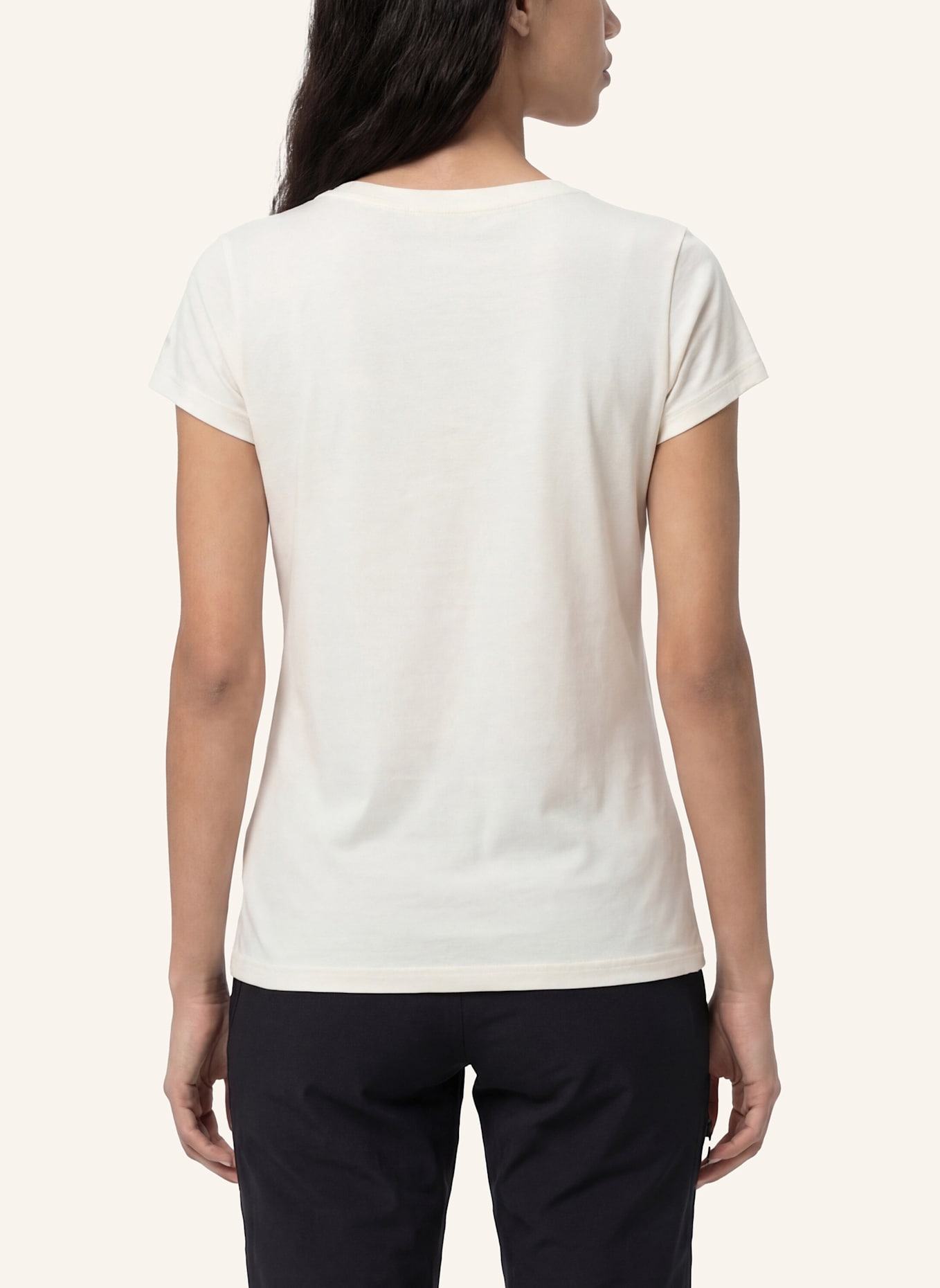 VAUDE Funktionsshirt W ABELIA T-SHIRT II: BEIGE