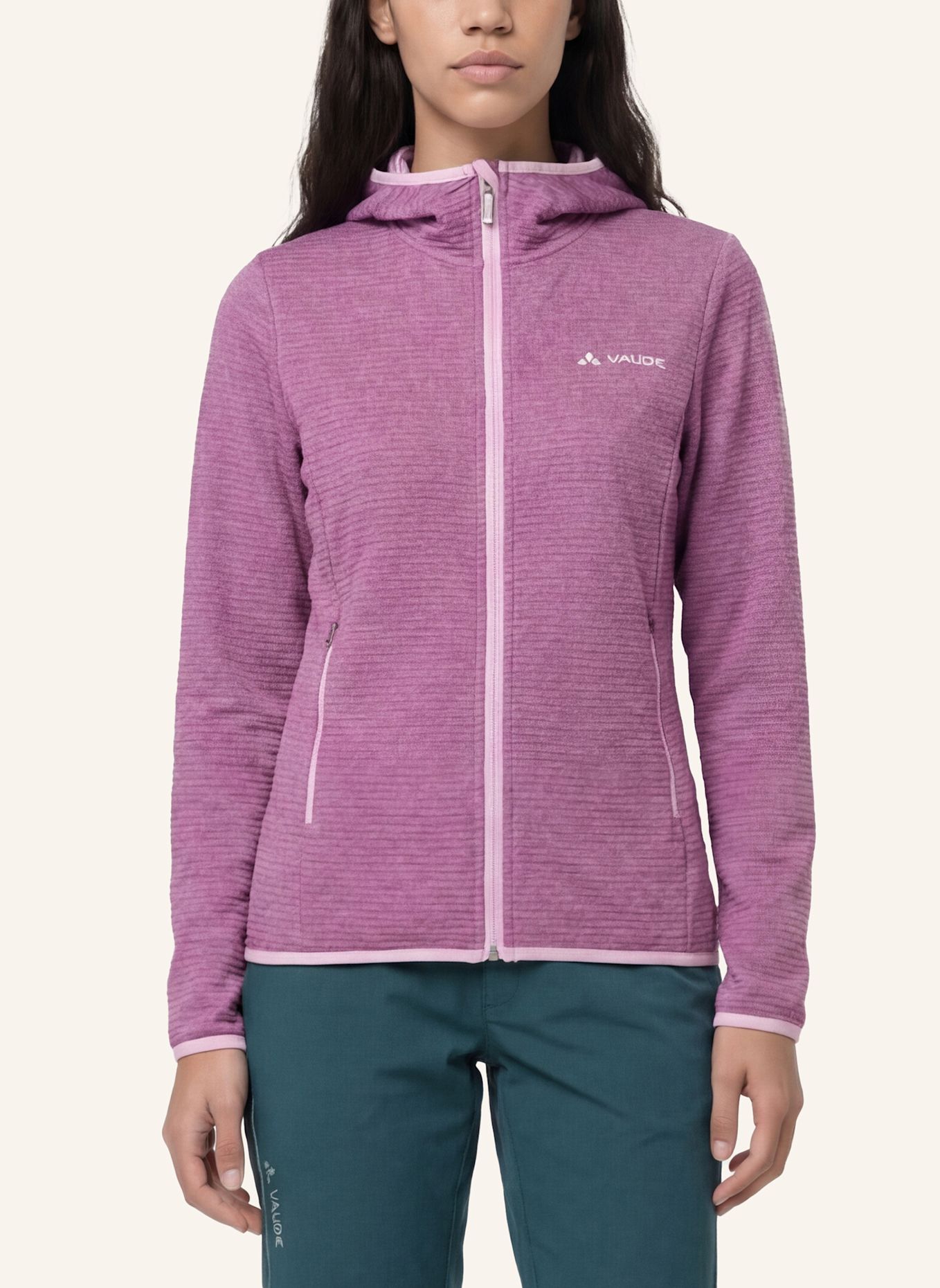VAUDE Fleecejacke W STRONA HOODY JACKET II: LILA