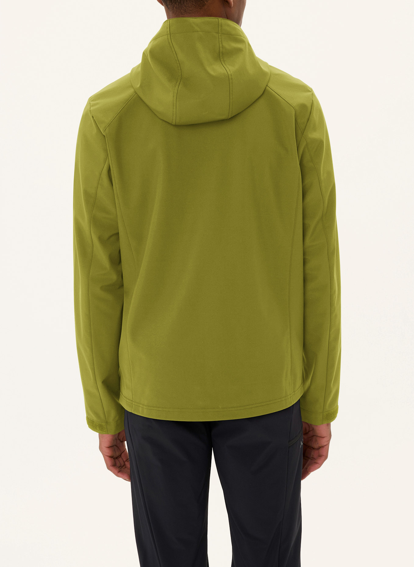 VAUDE Softshell-Jacke M OSSOLA HOODY JACKET: GRÜN