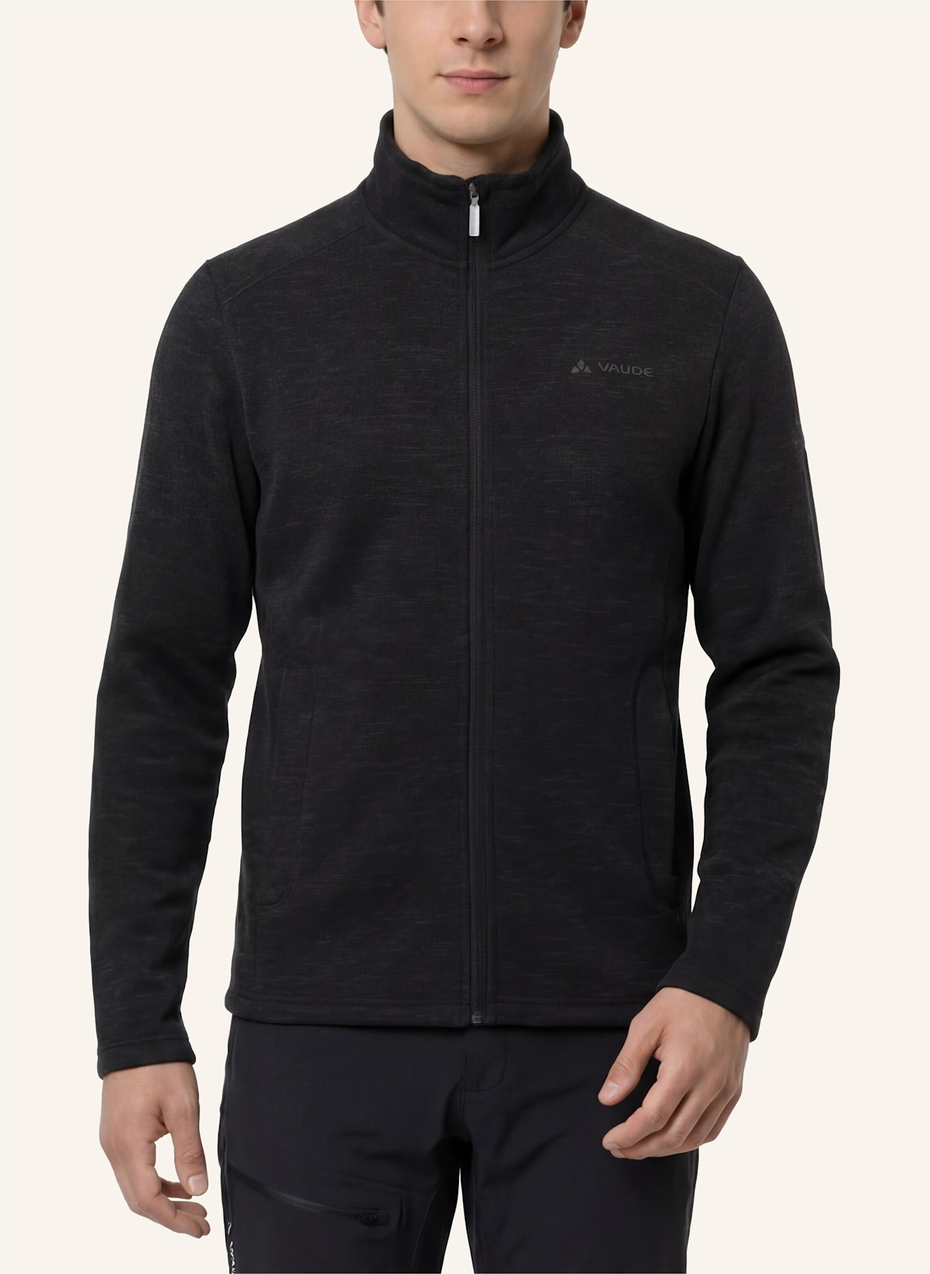 VAUDE Fleecejacke M TIKOMA FL JACKET II: SCHWARZ