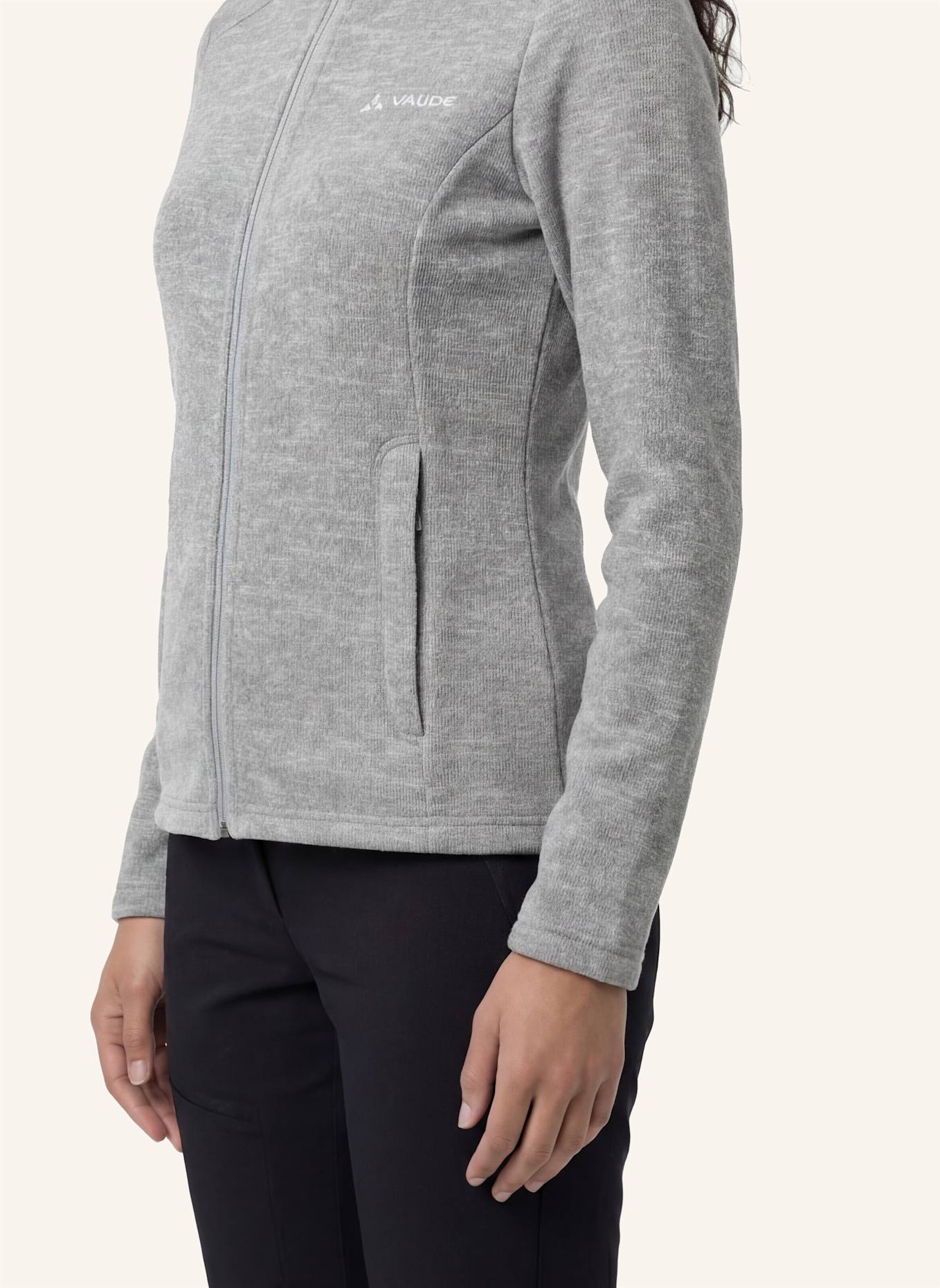 VAUDE Fleecejacke W TIKOMA HOODY JACKET II: GRAU