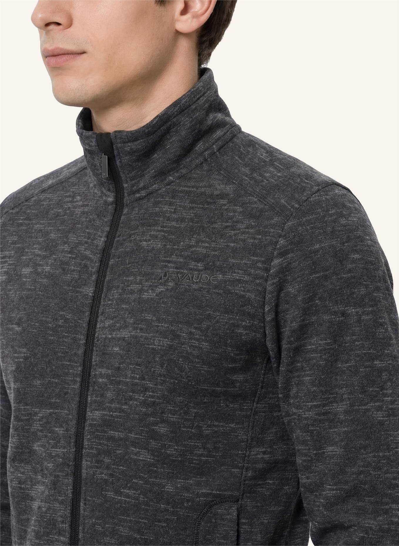 VAUDE Fleecejacke M TIKOMA FL JACKET II: SCHWARZ