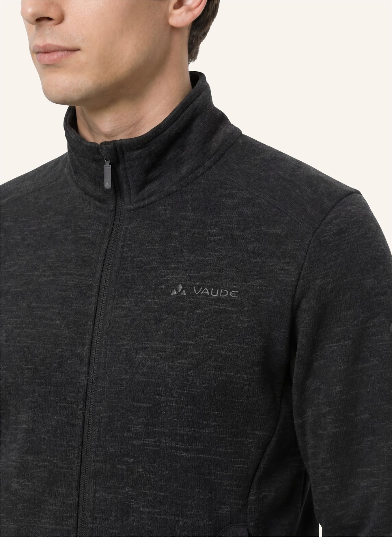 VAUDE Fleecejacke M TIKOMA FL JACKET II: SCHWARZ