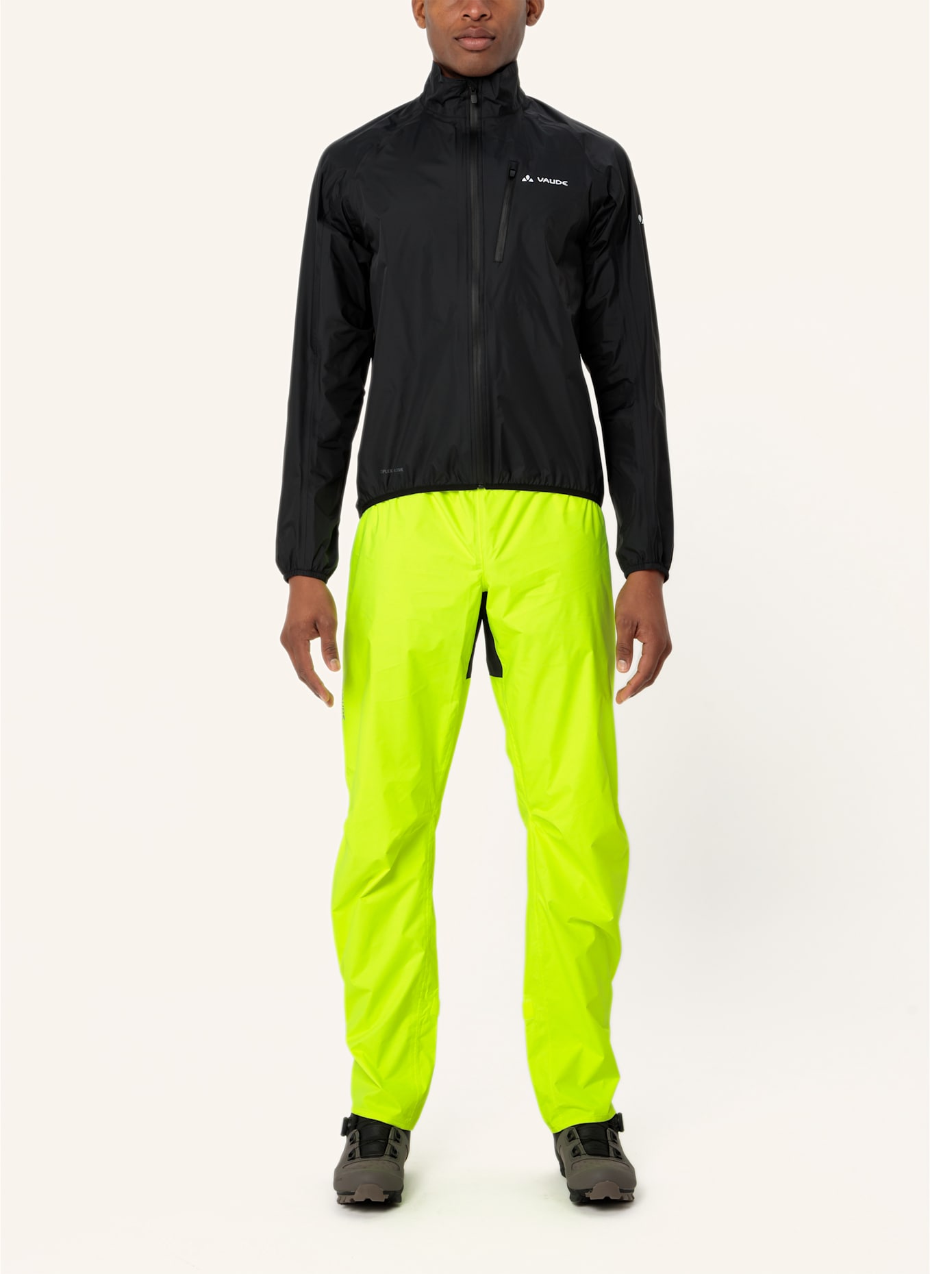 VAUDE Radhose M DROP PANTS II: GELB