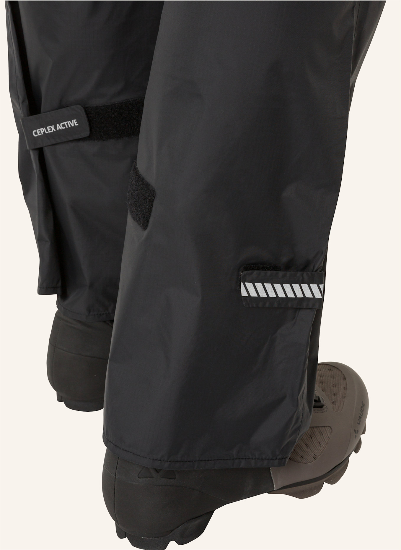 VAUDE Radhose M DROP PANTS II: SCHWARZ