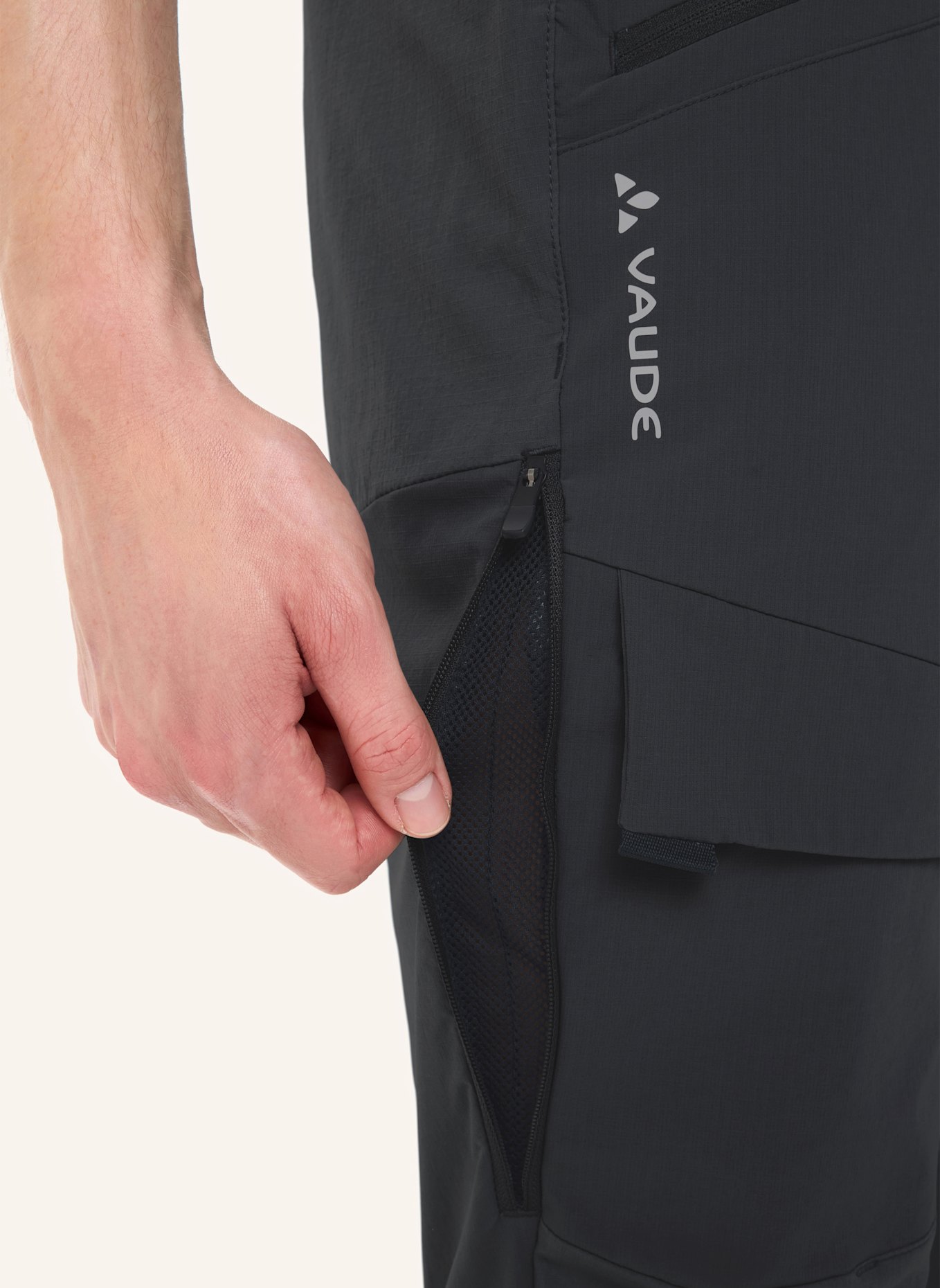 VAUDE Outdoor-Hose M CROZ PANTS III: SCHWARZ