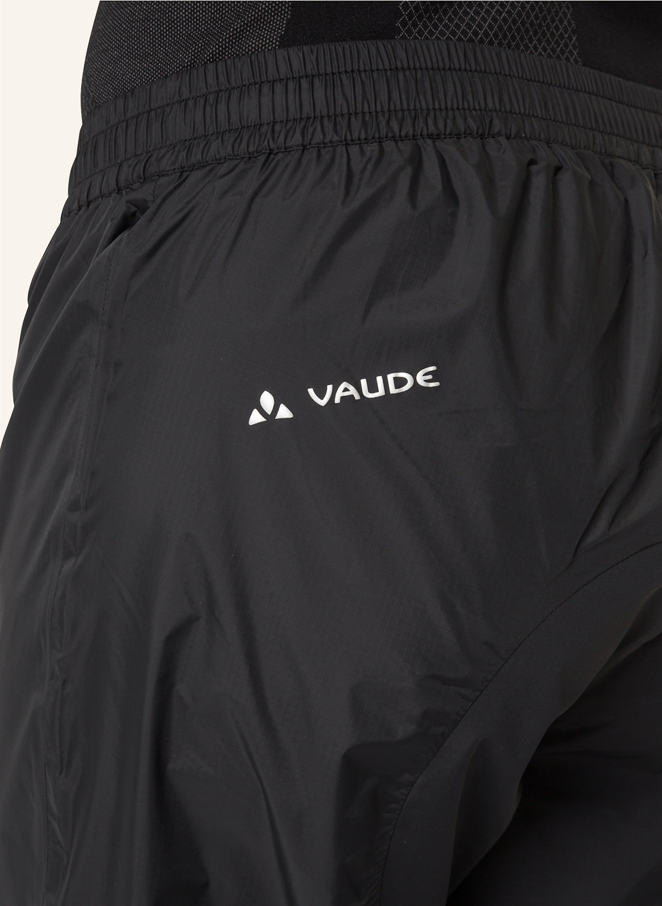 VAUDE Radhose M DROP PANTS II: SCHWARZ