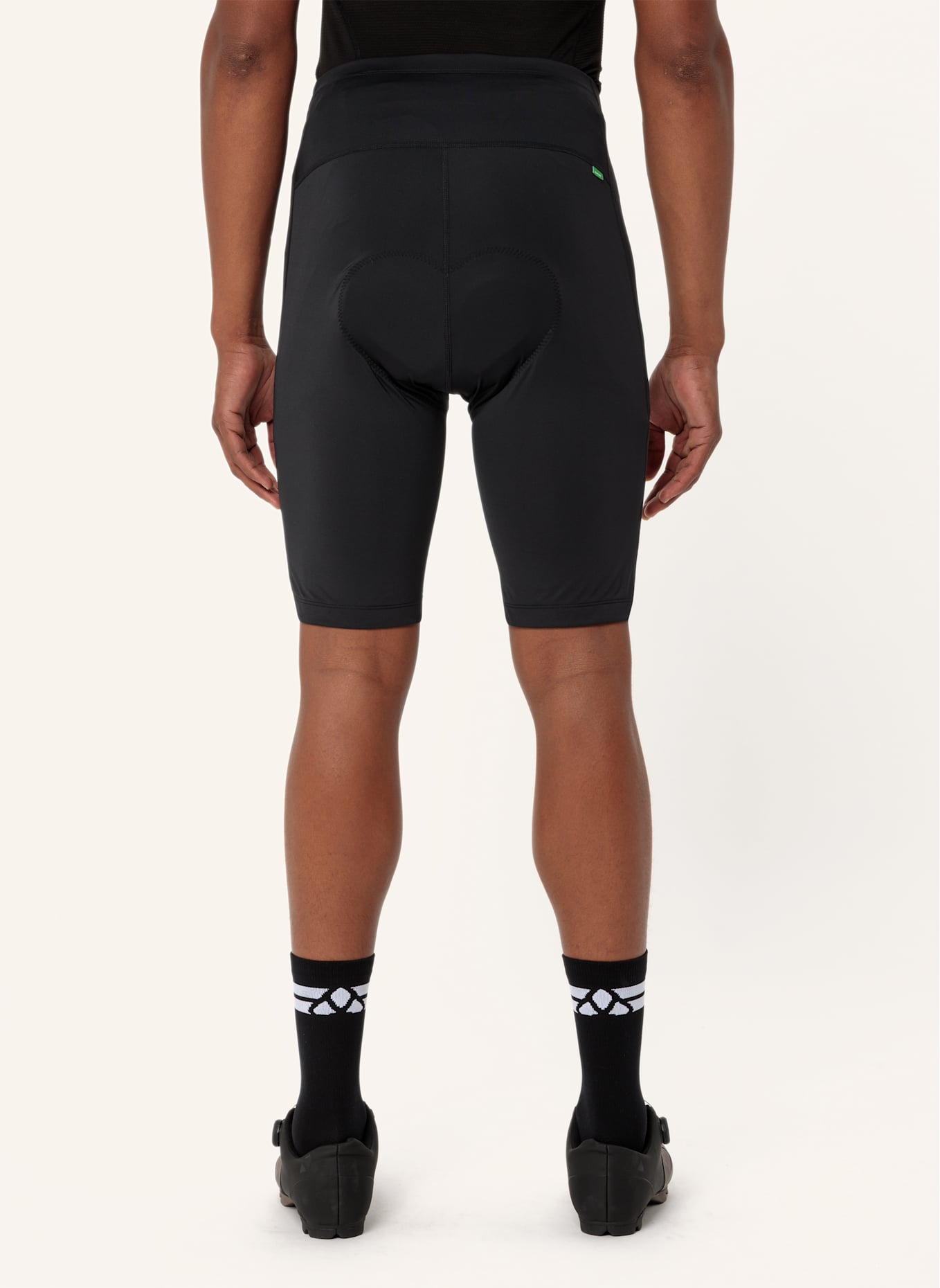 VAUDE Radhose mit gepolstertem Einsatz M MATERA  TH II: SCHWARZ