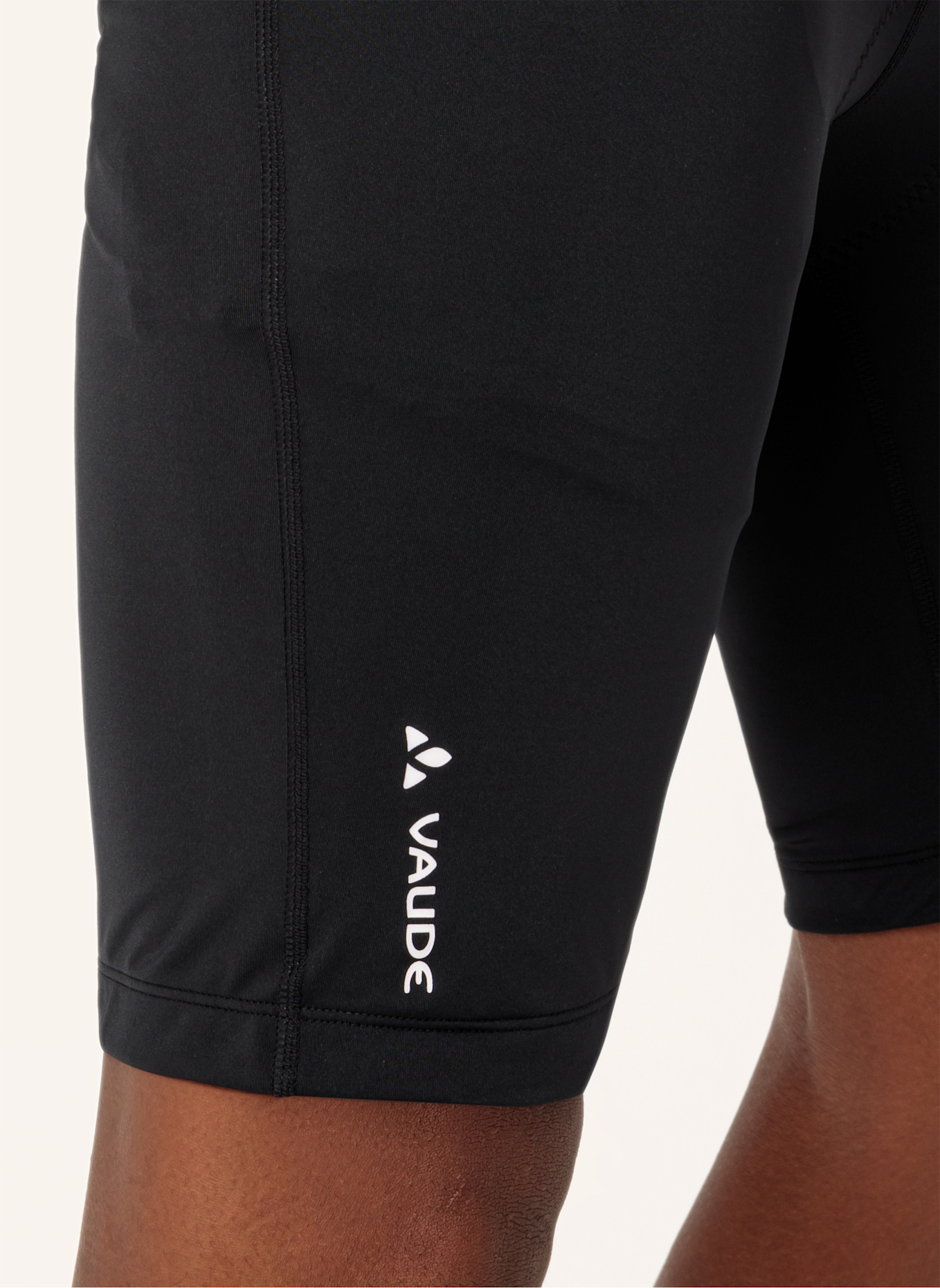 VAUDE Radhose mit gepolstertem Einsatz M MATERA  TH II: SCHWARZ