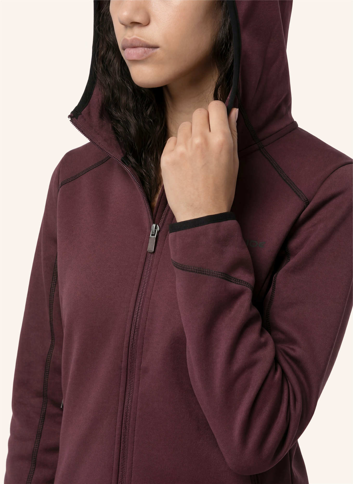 VAUDE Outdoor-Jacke W MANANG HOODY JACKET: BEIGE