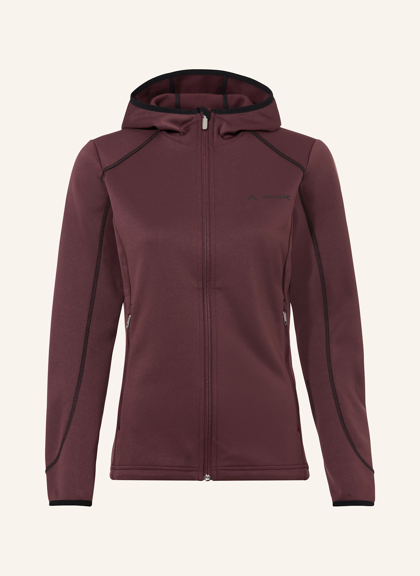 VAUDE Outdoor-Jacke W MANANG HOODY JACKET: BEIGE